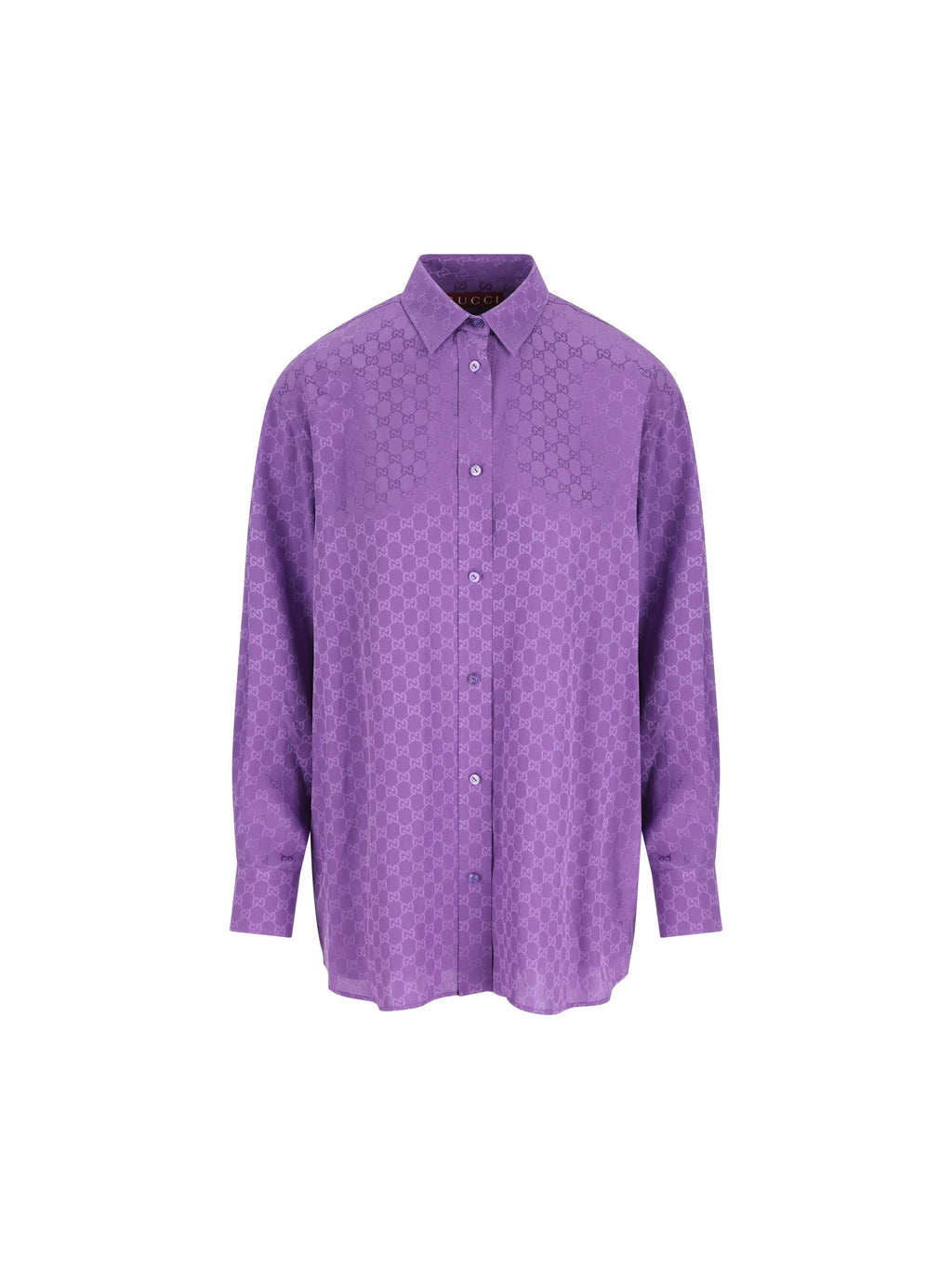 Оригінальна Camicia Oversize In Seta Gucci – боковий вид
