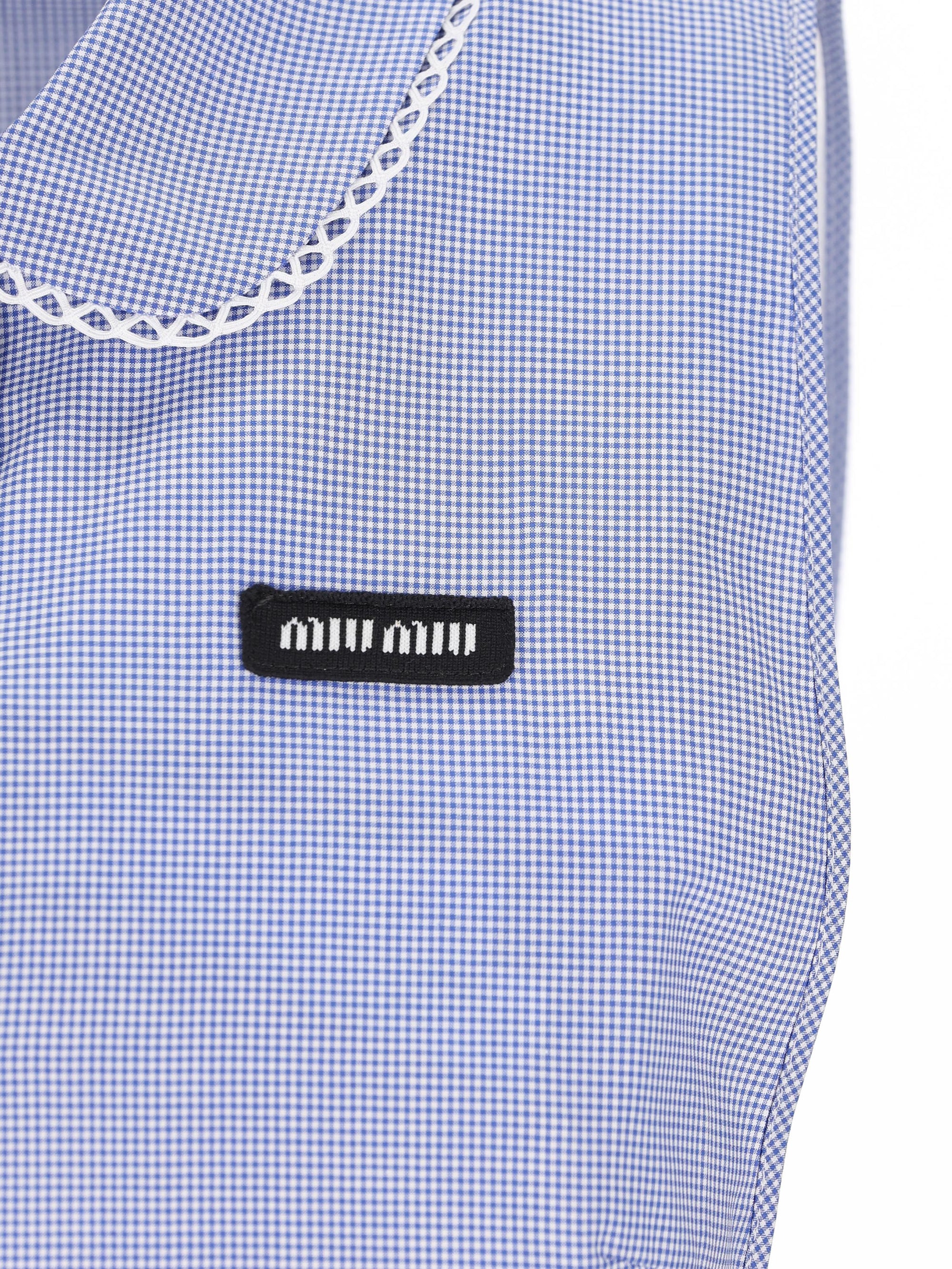 Cotton Dress Miu miu оригінал – Купити в Україні – збільшений вид
