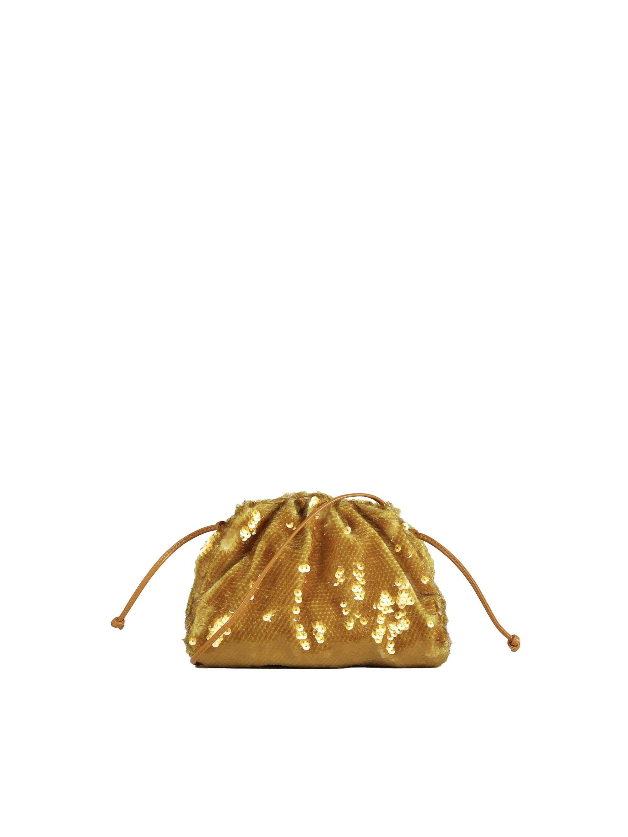 Mini Pouch Clutch Bottega veneta – Гарантія оригінальності – боковий вид