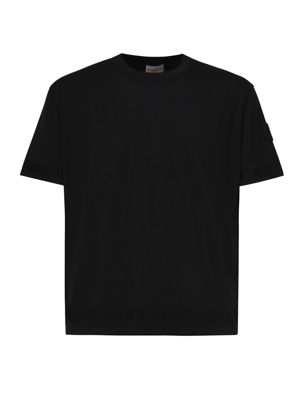 T-Shirt In Cotone Moncler – Гарантія оригінальності – боковий вид