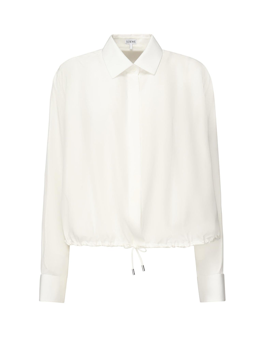 Camicia A Palloncino In Seta Loewe – Гарантія оригінальності – боковий вид