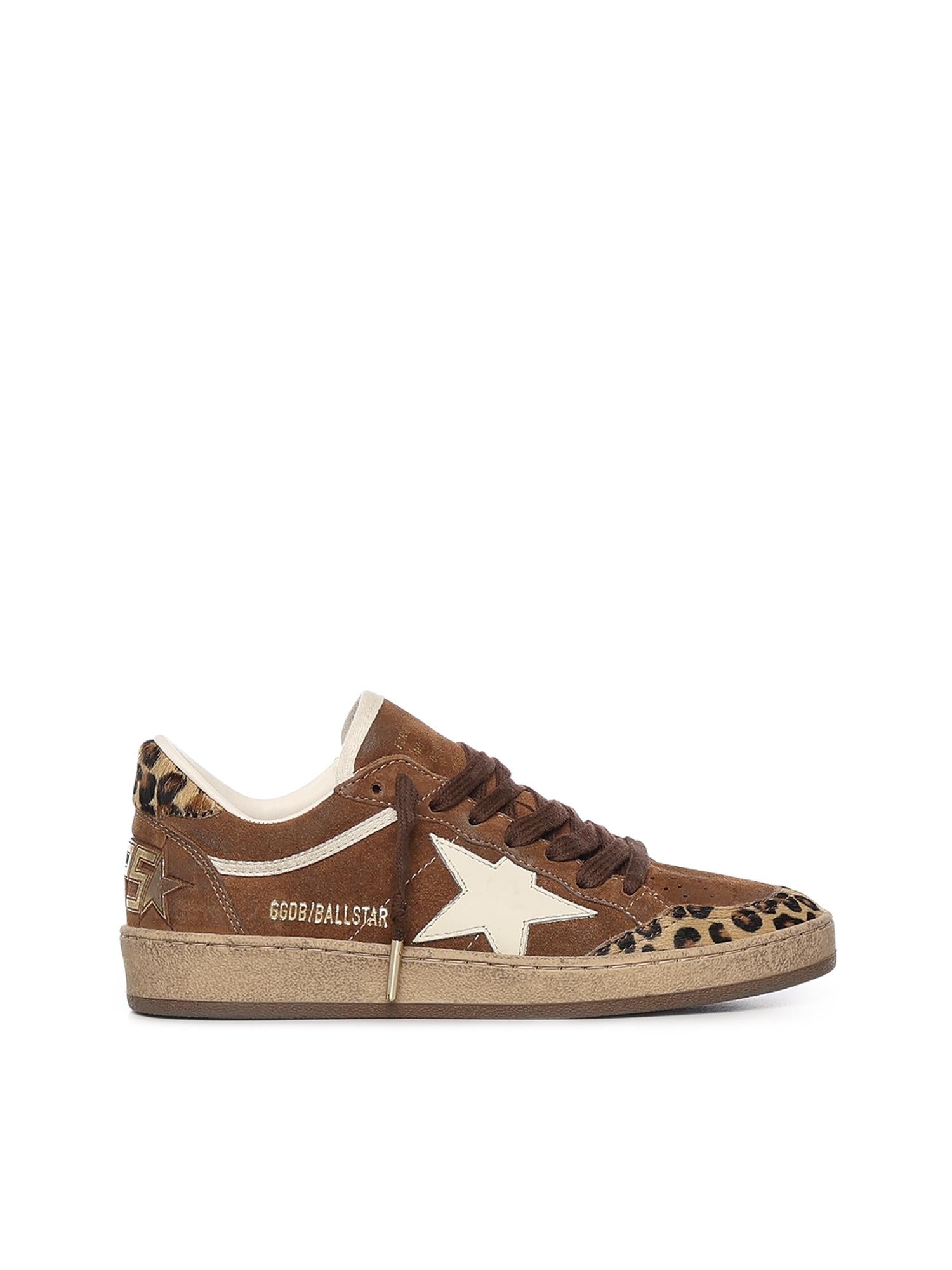 Оригінальна Sneaker Ball Star In Pelle Golden goose – боковий вид
