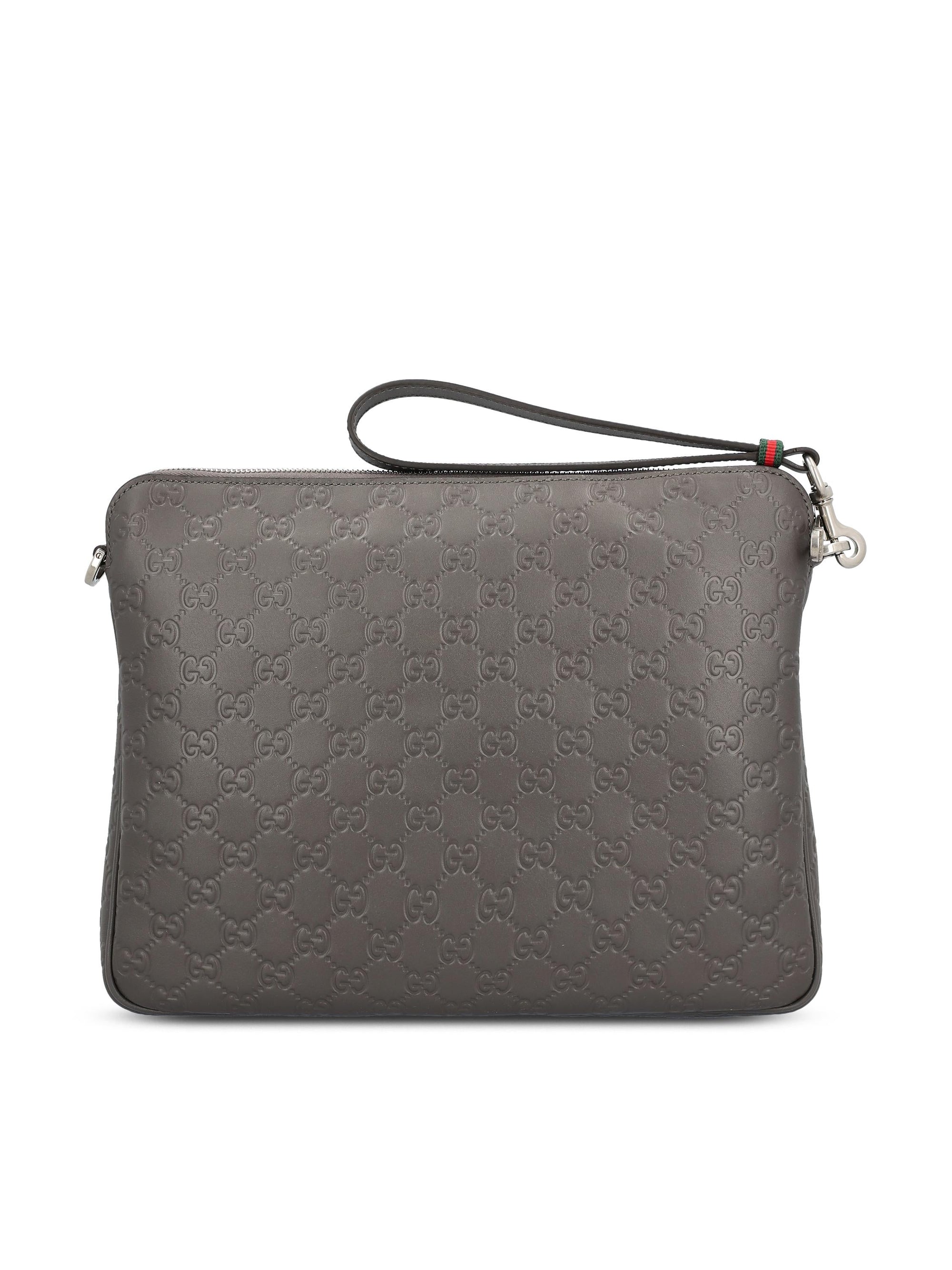 Shoulder Bag Gg Emblem Gucci оригінал – Купити в Україні – вид ззаду