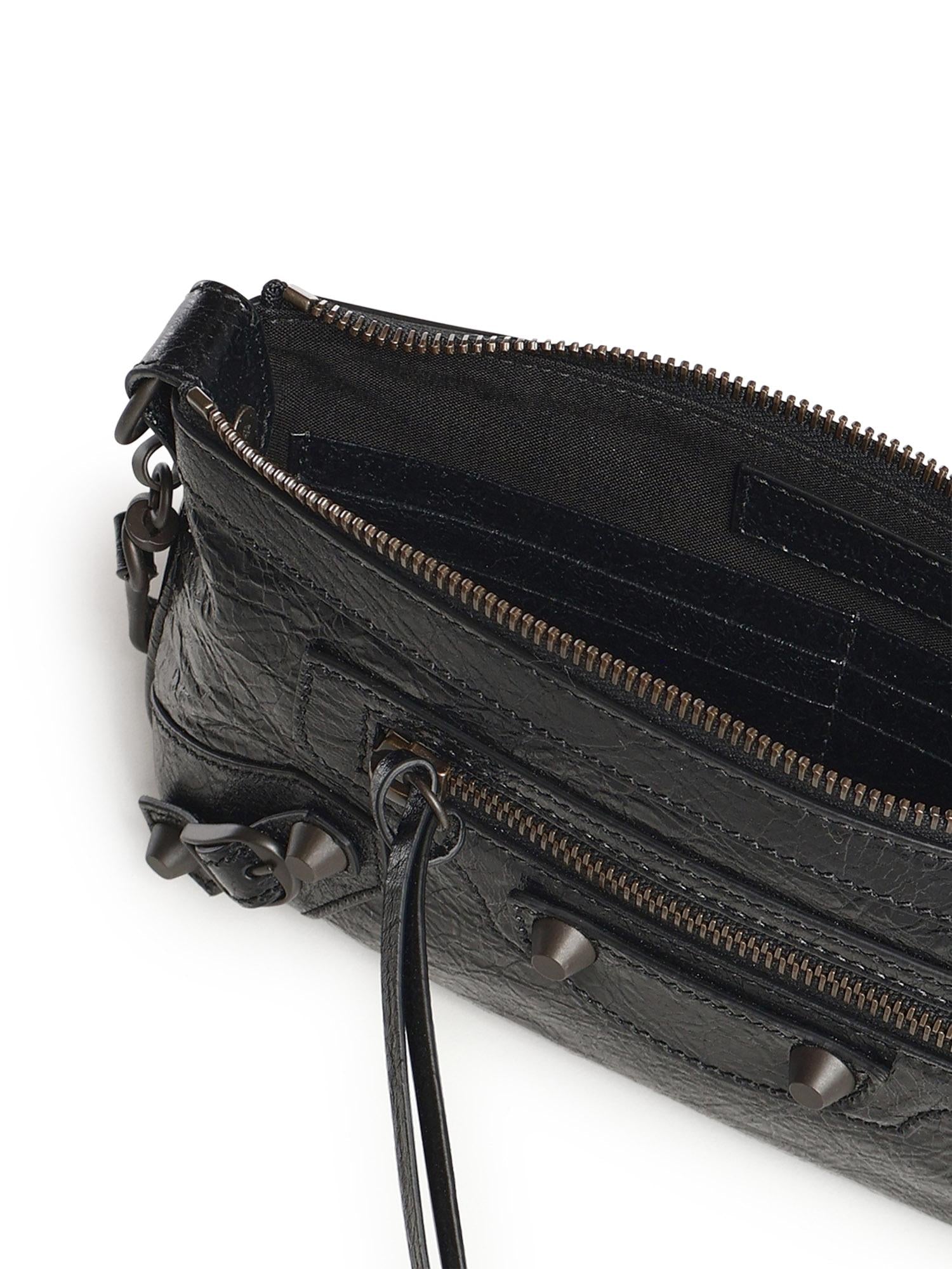 Pochette Con Tracolla Le City In Pelle DI Agnello Arena Balenciaga – Гарантія оригінальності – збільшений вид