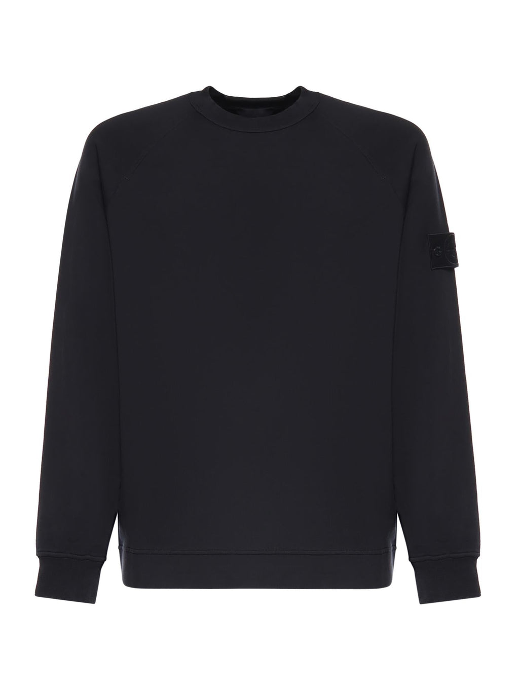 Felpa In Cotone Stretch Con Logo Stone island – Гарантія оригінальності – боковий вид