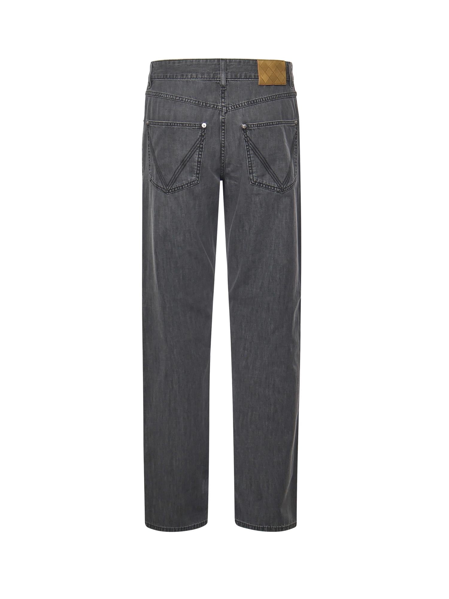 Оригінальна Jeans A Gamba Dritta In Denim Bottega veneta – детальний вид