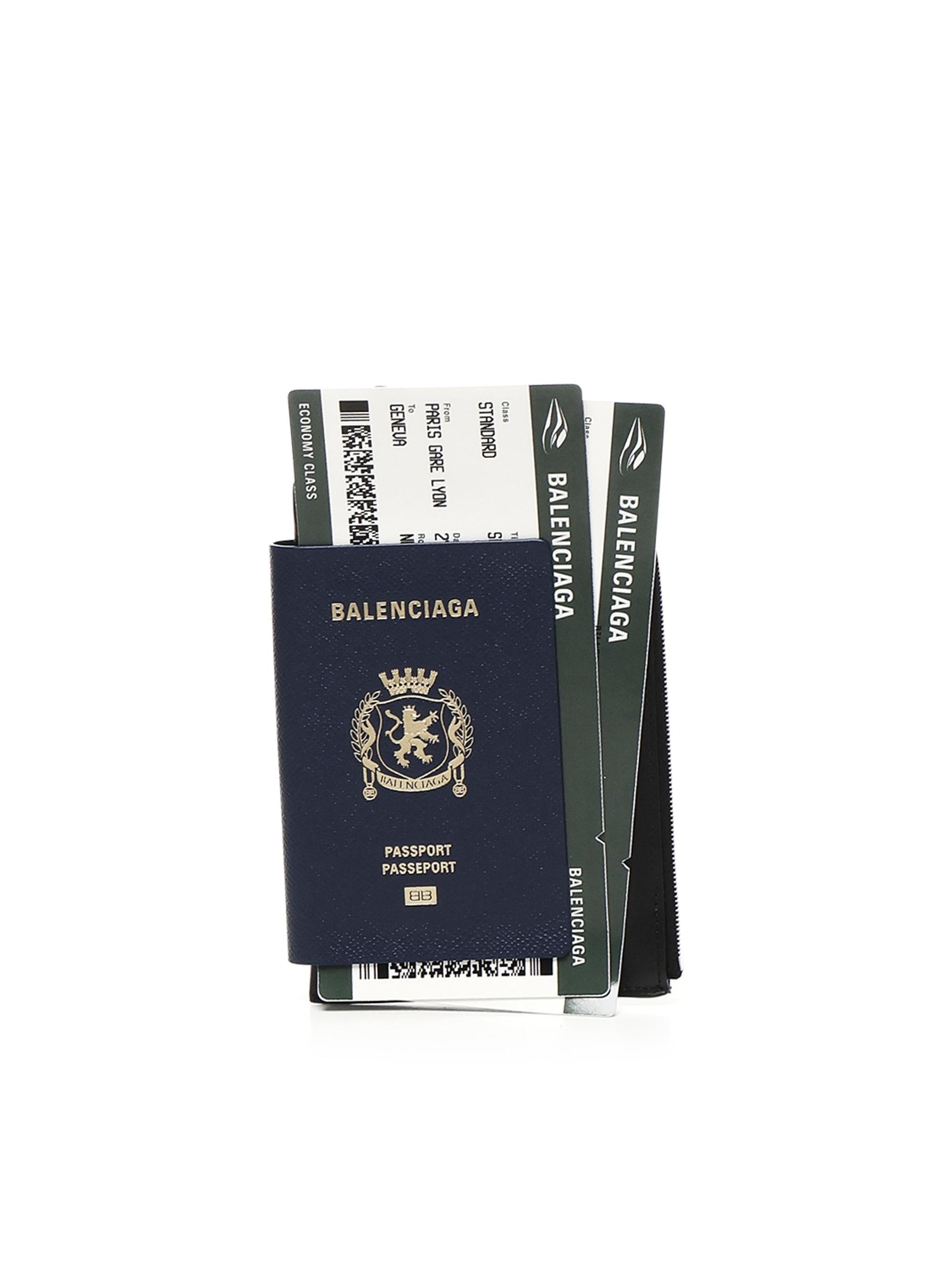 Оригінальна Porta Cellulare Passport Balenciaga – боковий вид