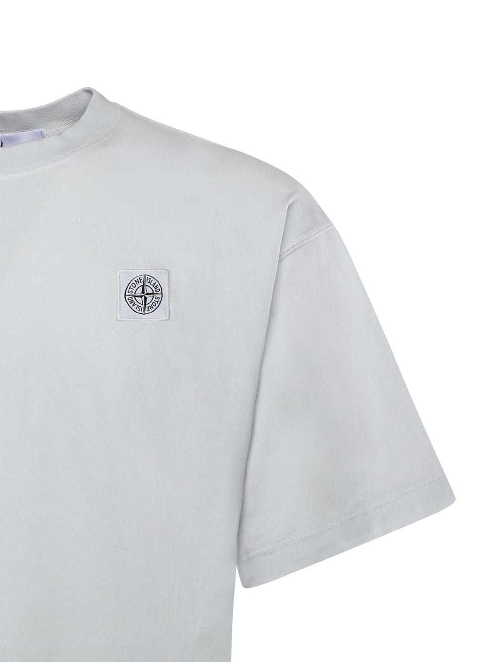 Оригінальна T-Shirt Con Patch Compass In Jersey DI Cotone Stone island – вид ззаду