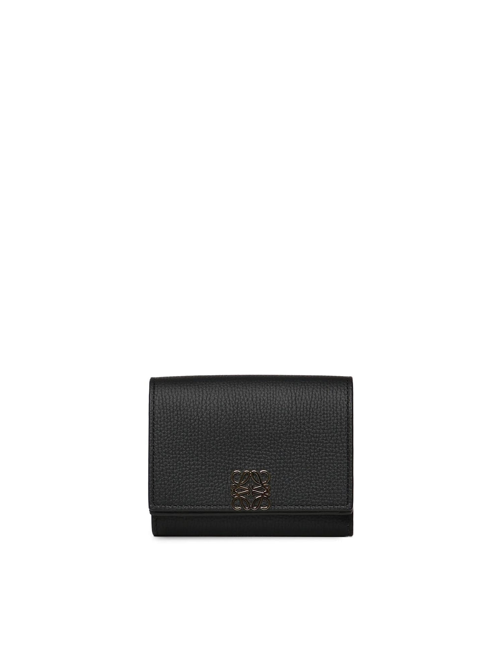Portafoglio Trifold Anagram In Pelle DI Vitello Loewe – Гарантія оригінальності – боковий вид