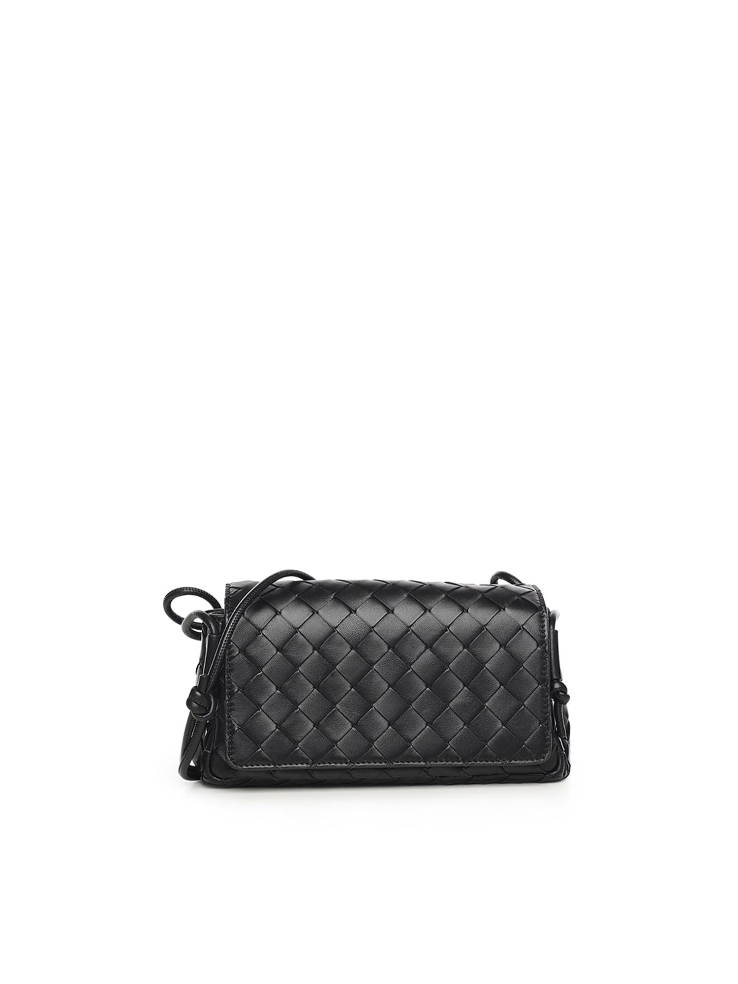 Borsa Notturno In Nappa Bottega veneta – Гарантія оригінальності – боковий вид