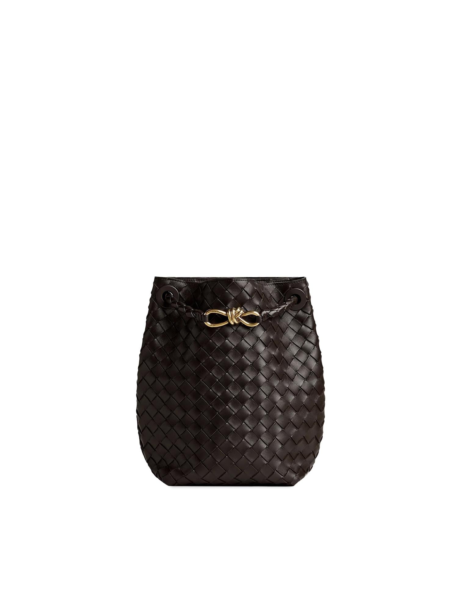 Borsa Andiamo Bucket Piccola Bottega veneta – Гарантія оригінальності – боковий вид