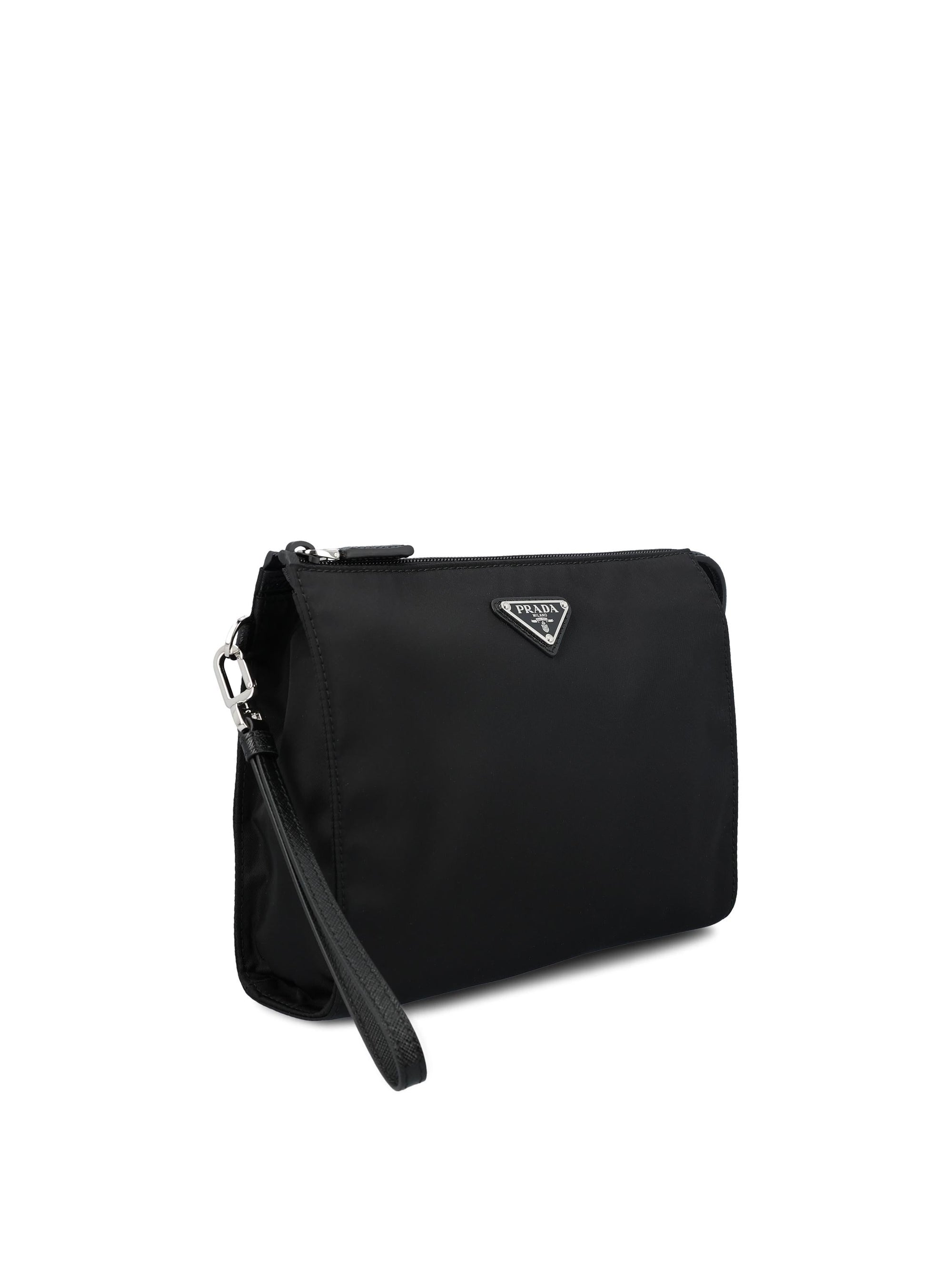 Оригінальна Necessaire In Re Nylon E Saffiano Prada – детальний вид