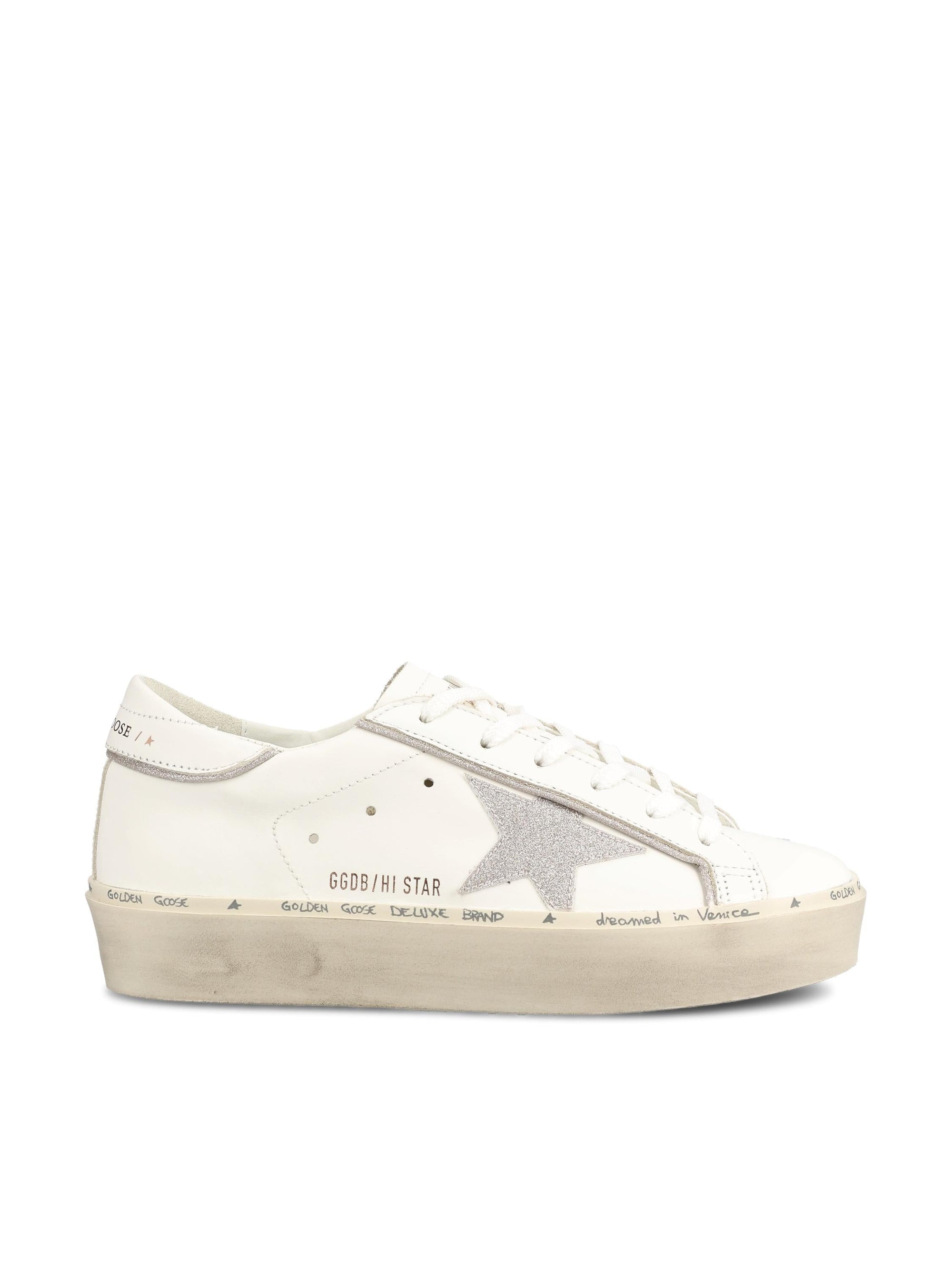 Hi Star Sneakers Golden goose – Гарантія оригінальності – боковий вид