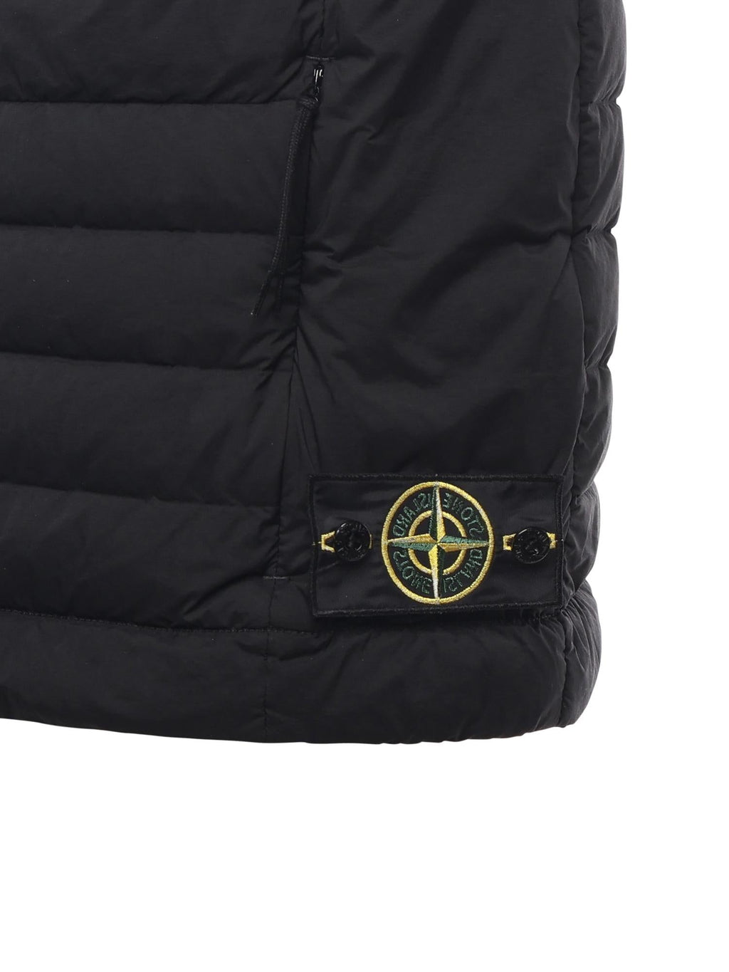 Оригінальна Gilet In Piuma In Nylon Con Logo Stone island – вид ззаду