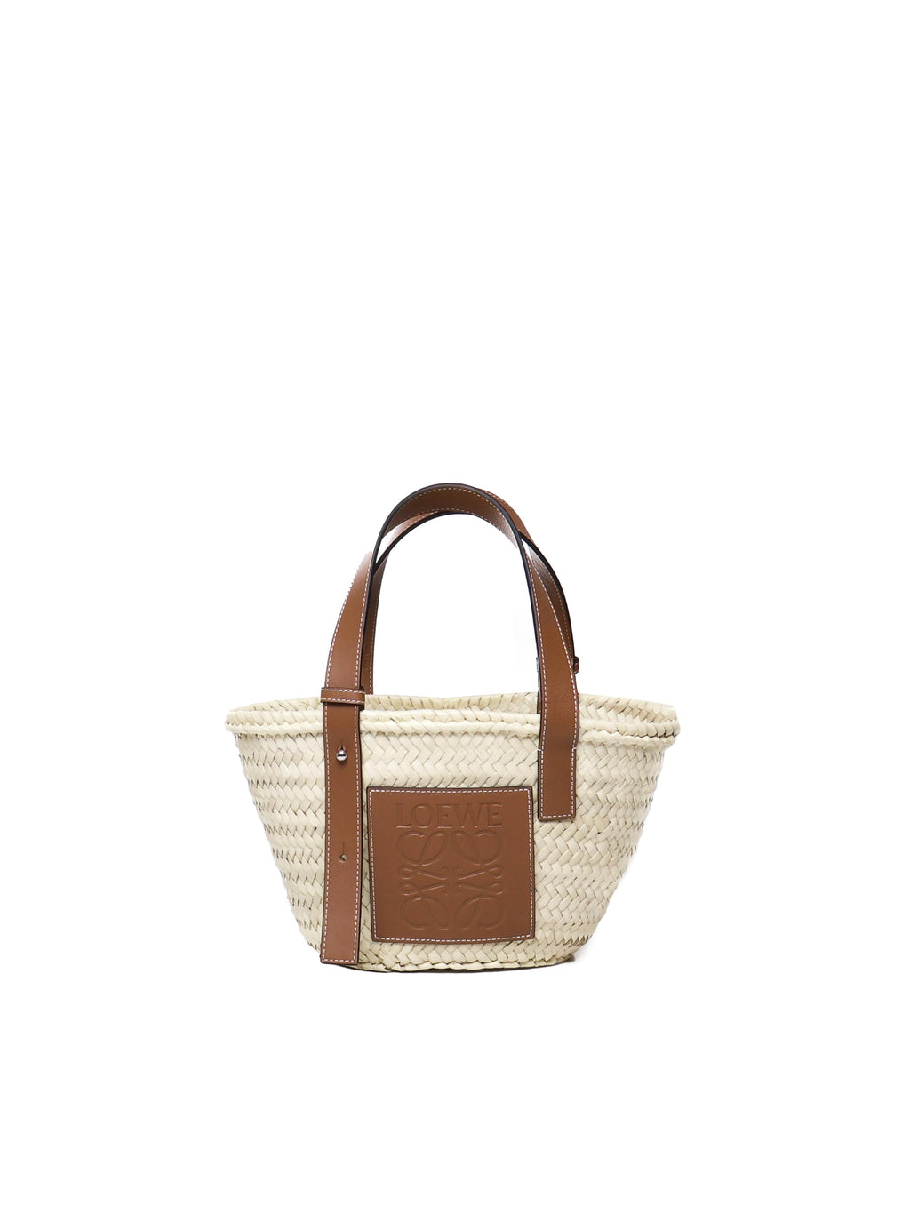 Borsa Basket In Foglia DI Palma Loewe – Гарантія оригінальності – боковий вид