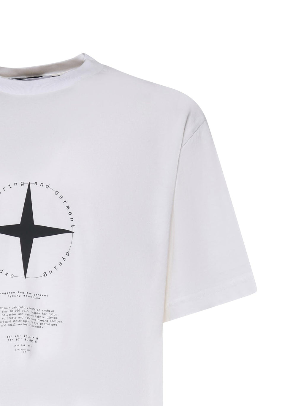 T-Shirt Con Stampa Light Compass Stone island оригінал – Купити в Україні – вид ззаду