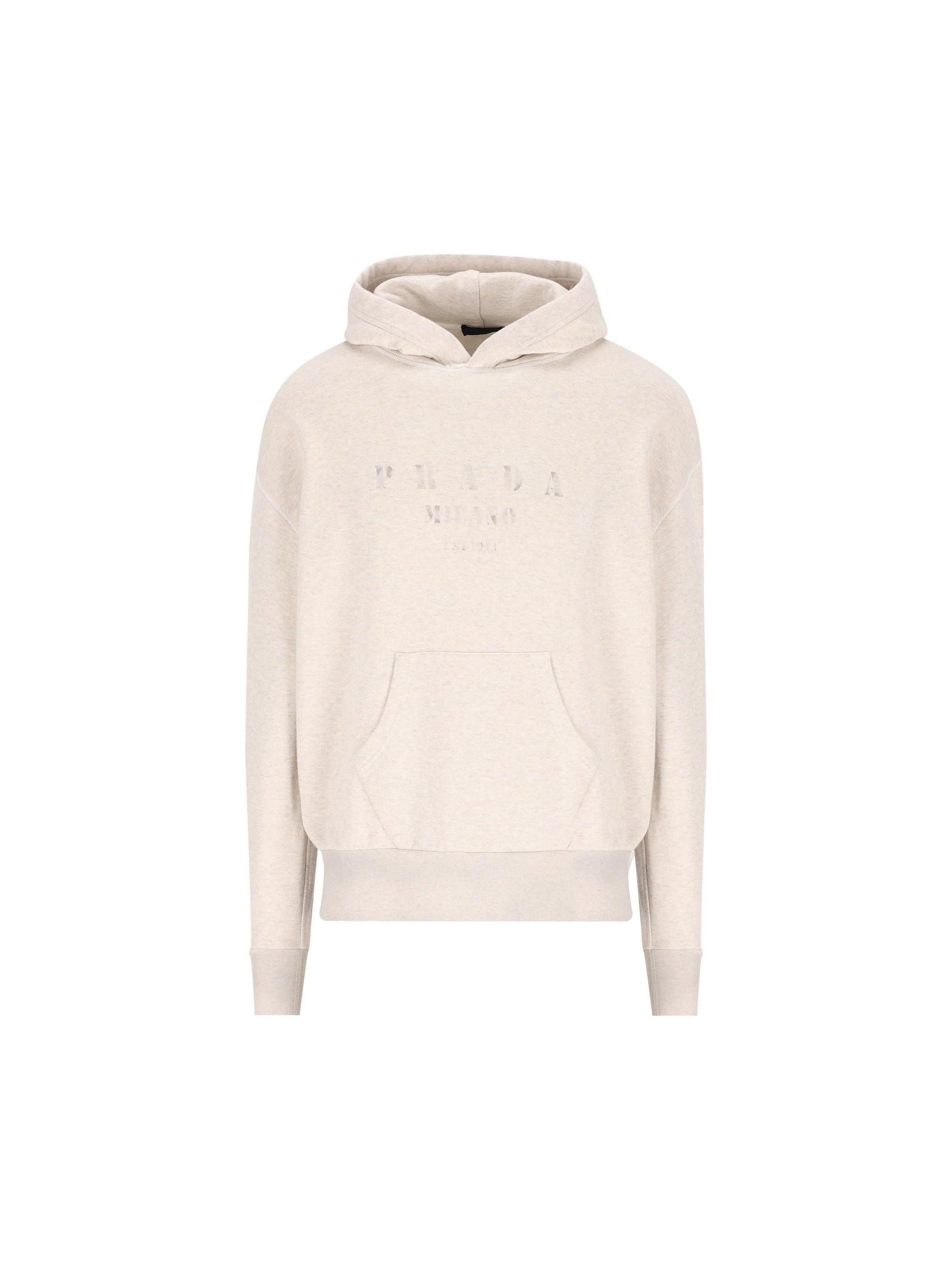 Оригінальна Cotton Sweatshirt Prada – боковий вид