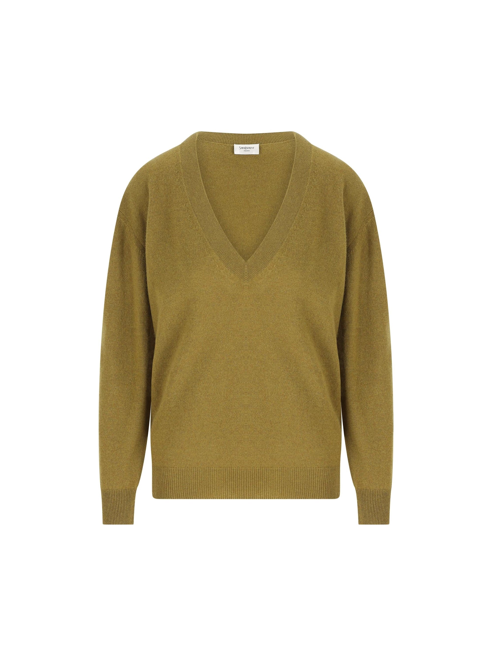 Maglia In Cashmere Saint laurent – Гарантія оригінальності – боковий вид