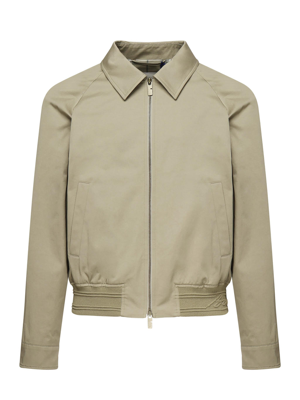 Оригінальна Giacca Harrington In Cotone Burberry – боковий вид