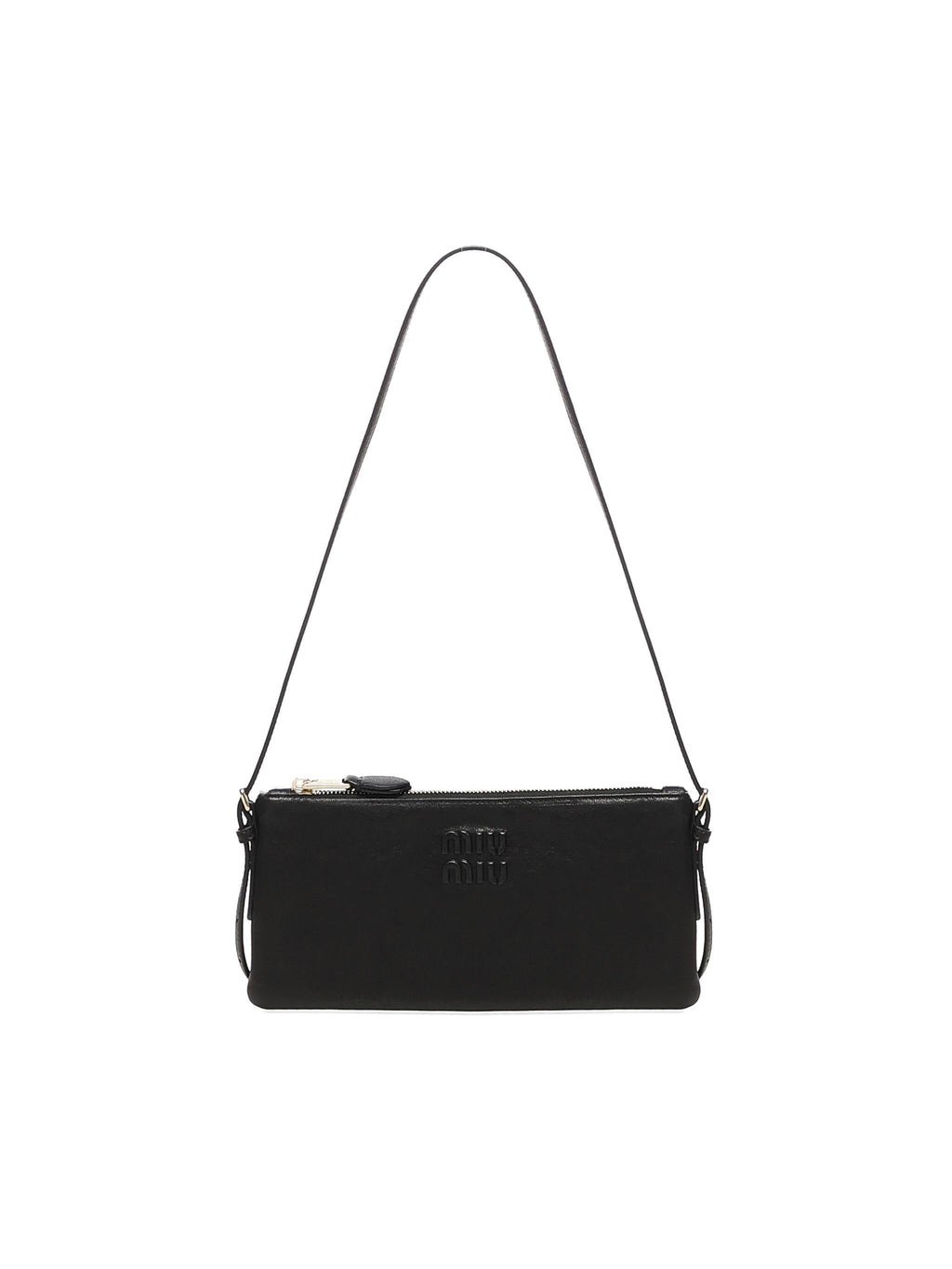 Pouch Con Logo Miu miu оригінал – Купити в Україні – боковий вид