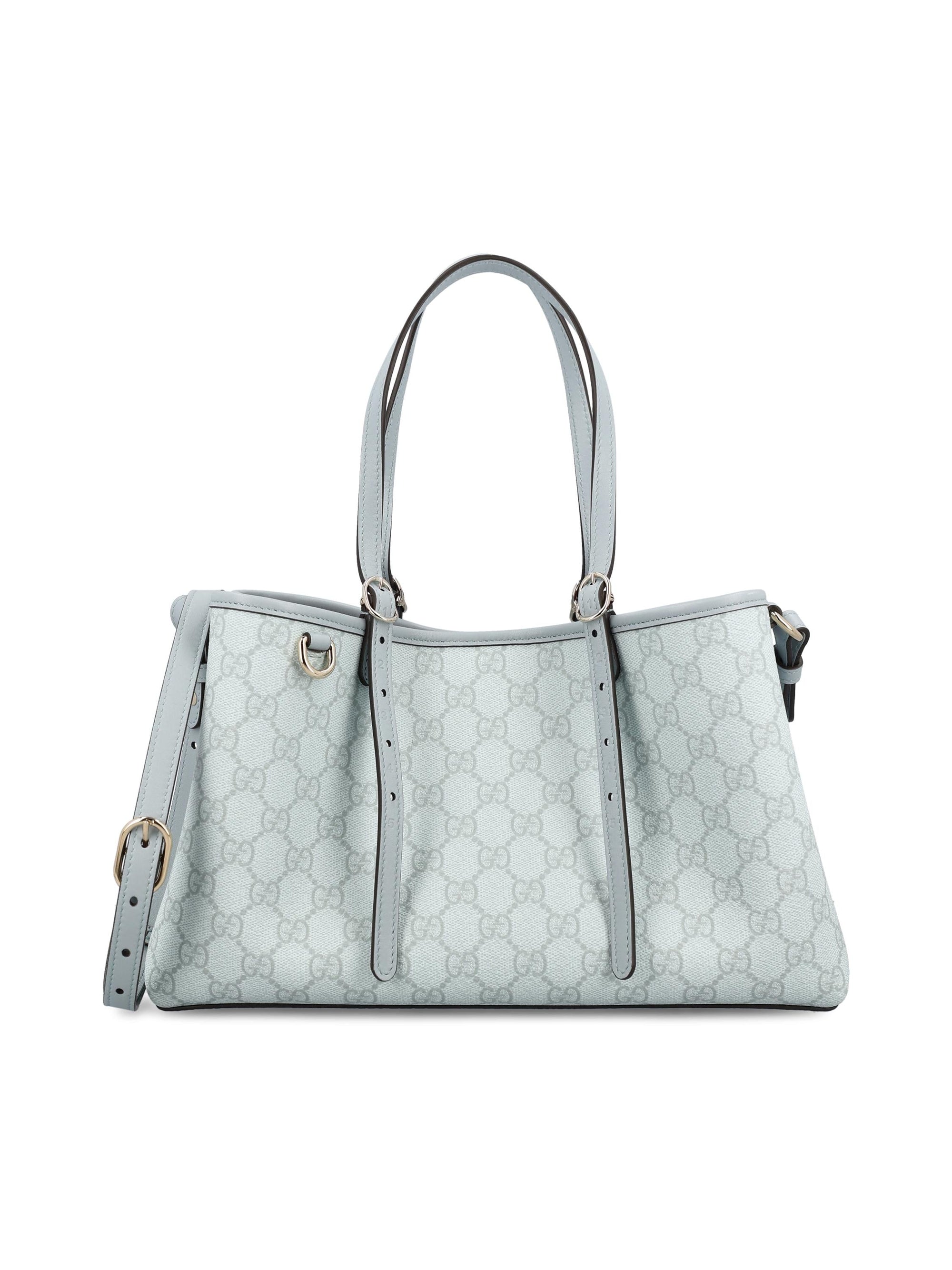 Borsa Shopping Gg Emblem Media Gucci – Гарантія оригінальності – боковий вид