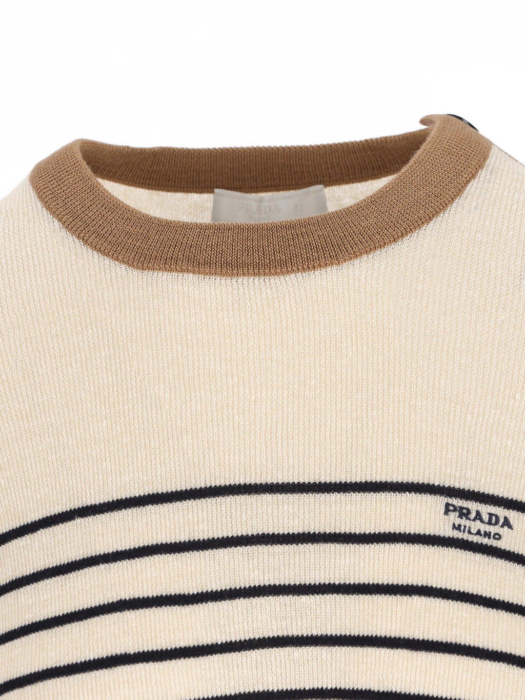 Оригінальна Linen And Cotton Sweater Prada – детальний вид