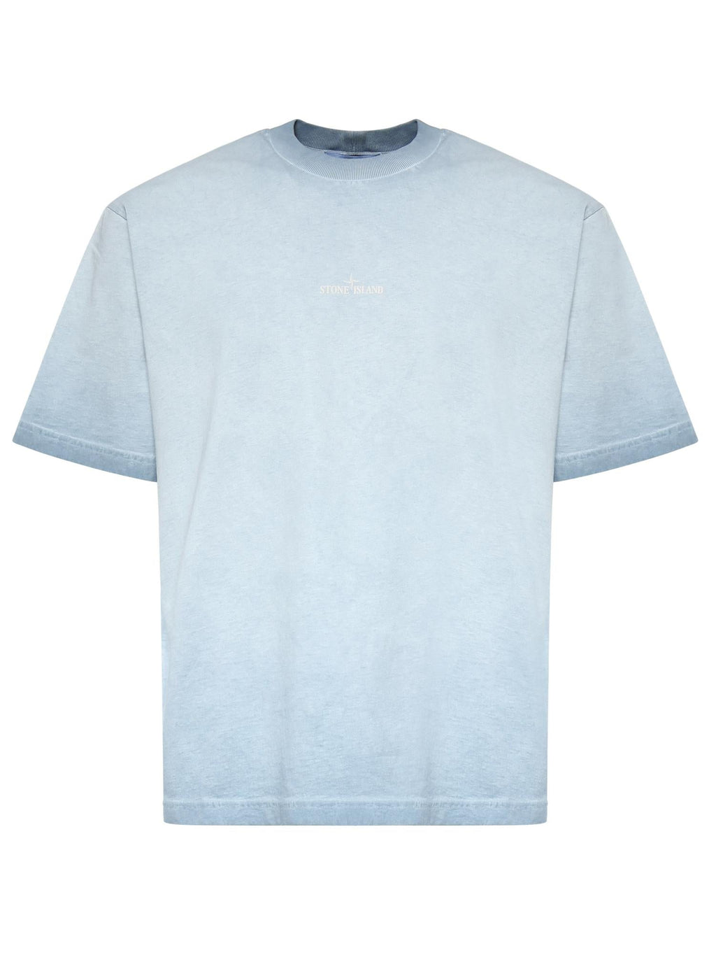 T-Shirt Con Stampa Erosion In Jersey DI Cotone Stone island оригінал – Купити в Україні – боковий вид