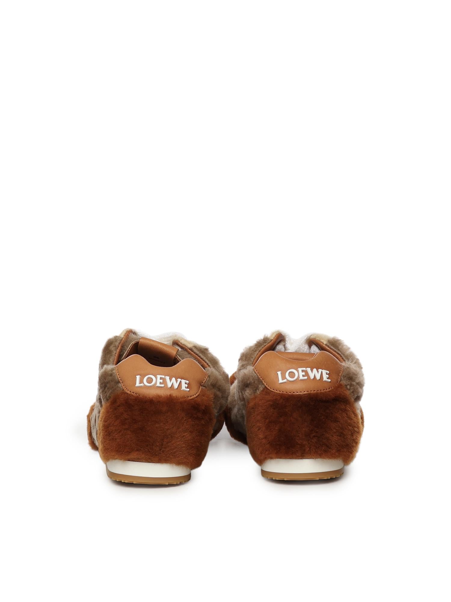 Оригінальна Sneaker Ballet Runner 2.0 In Shearling Loewe – детальний вид