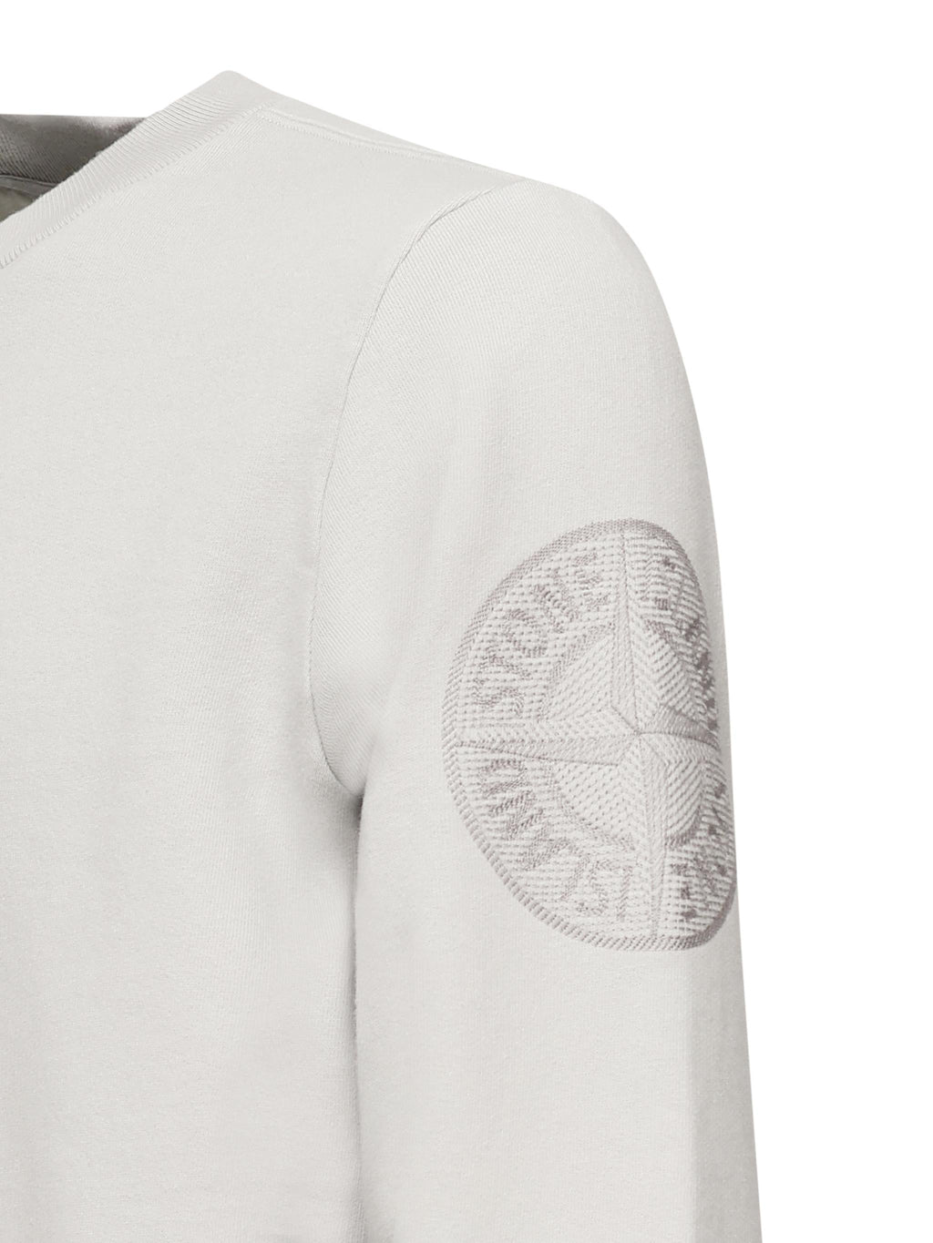 Felpa Girocollo Con Ricamo Compass Stone island оригінал – Купити в Україні – вид ззаду