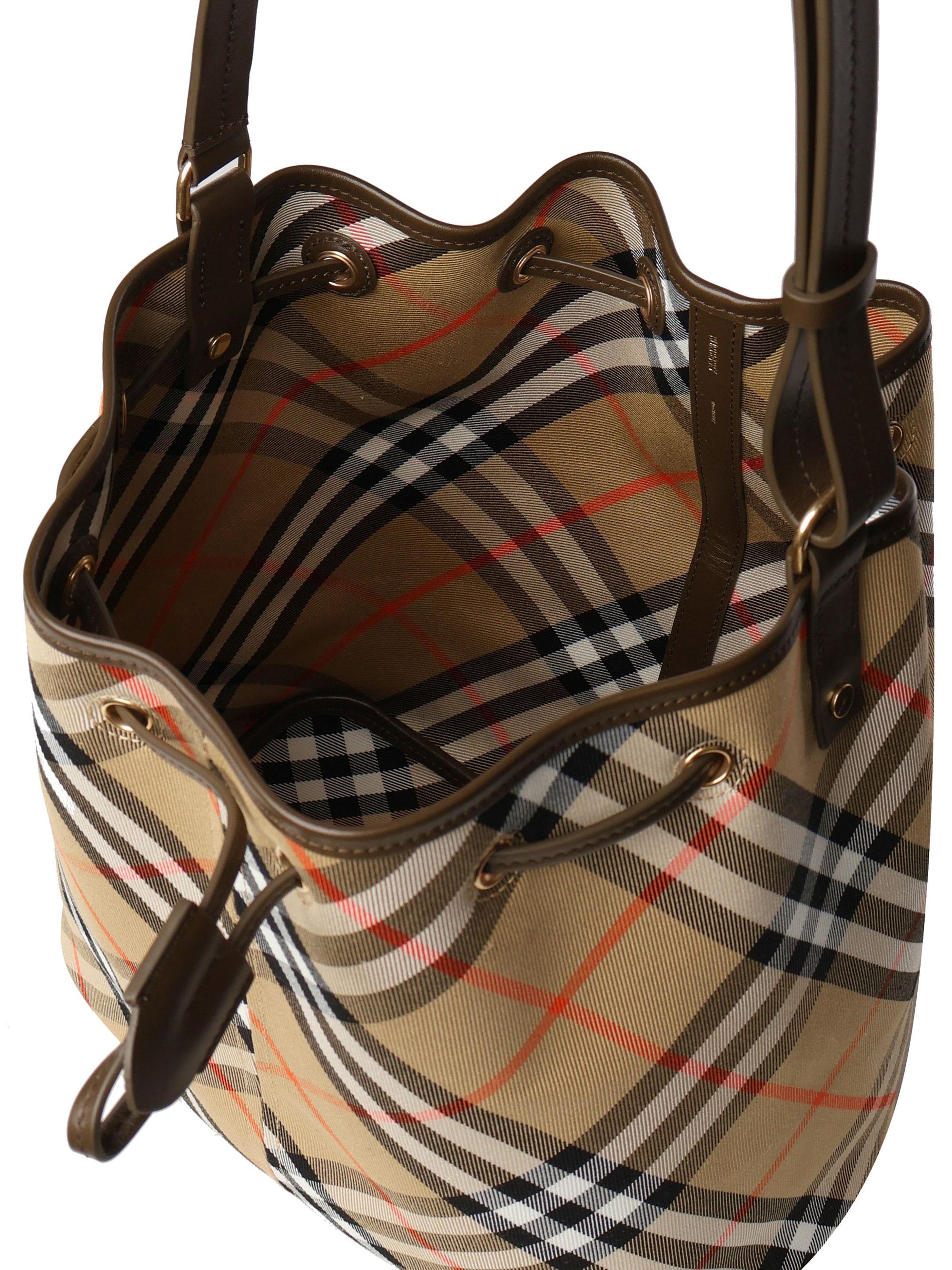 Оригінальна Borsa Secchiello Vintage Check Burberry – збільшений вид