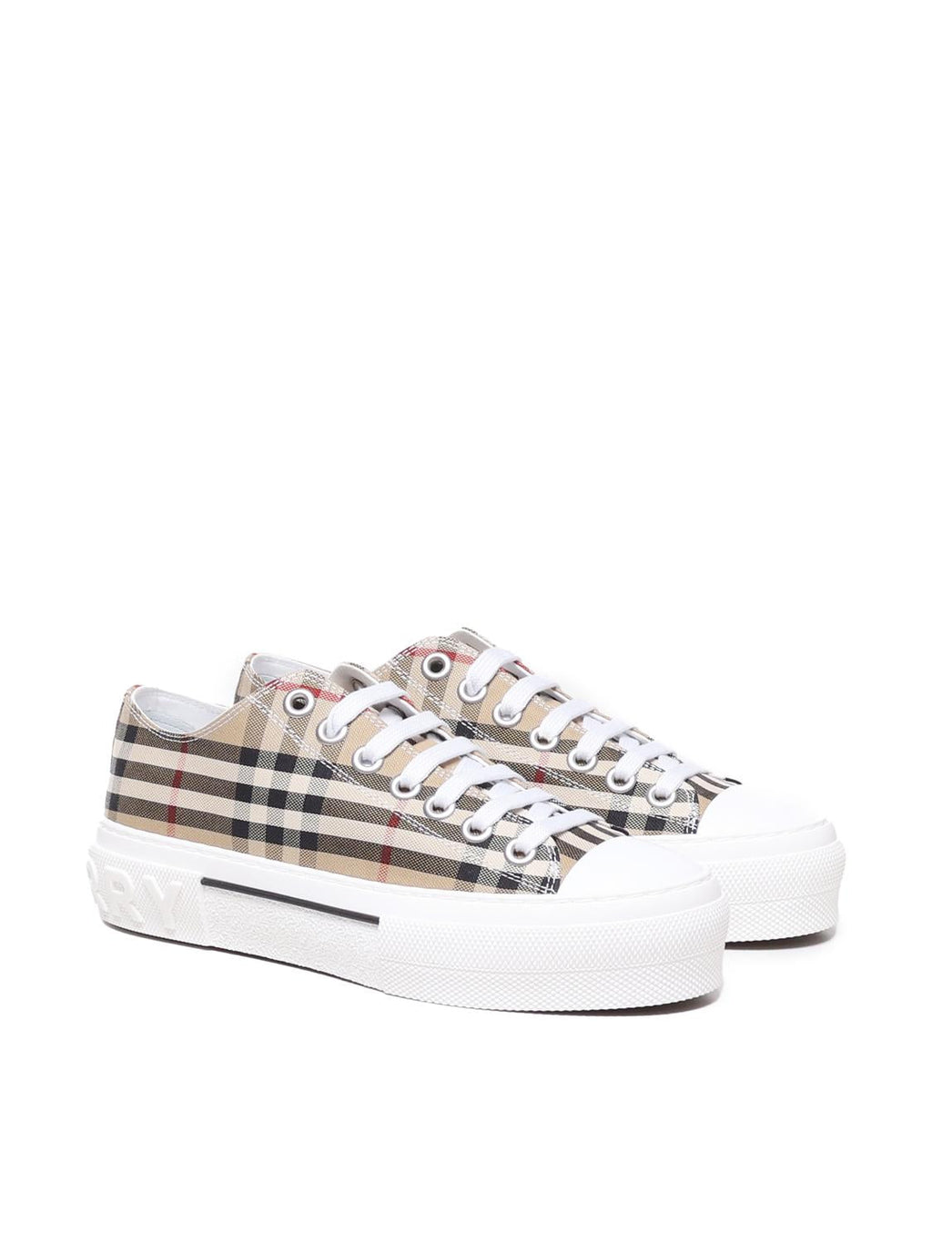Оригінальна Sneakers Check Burberry – вид ззаду