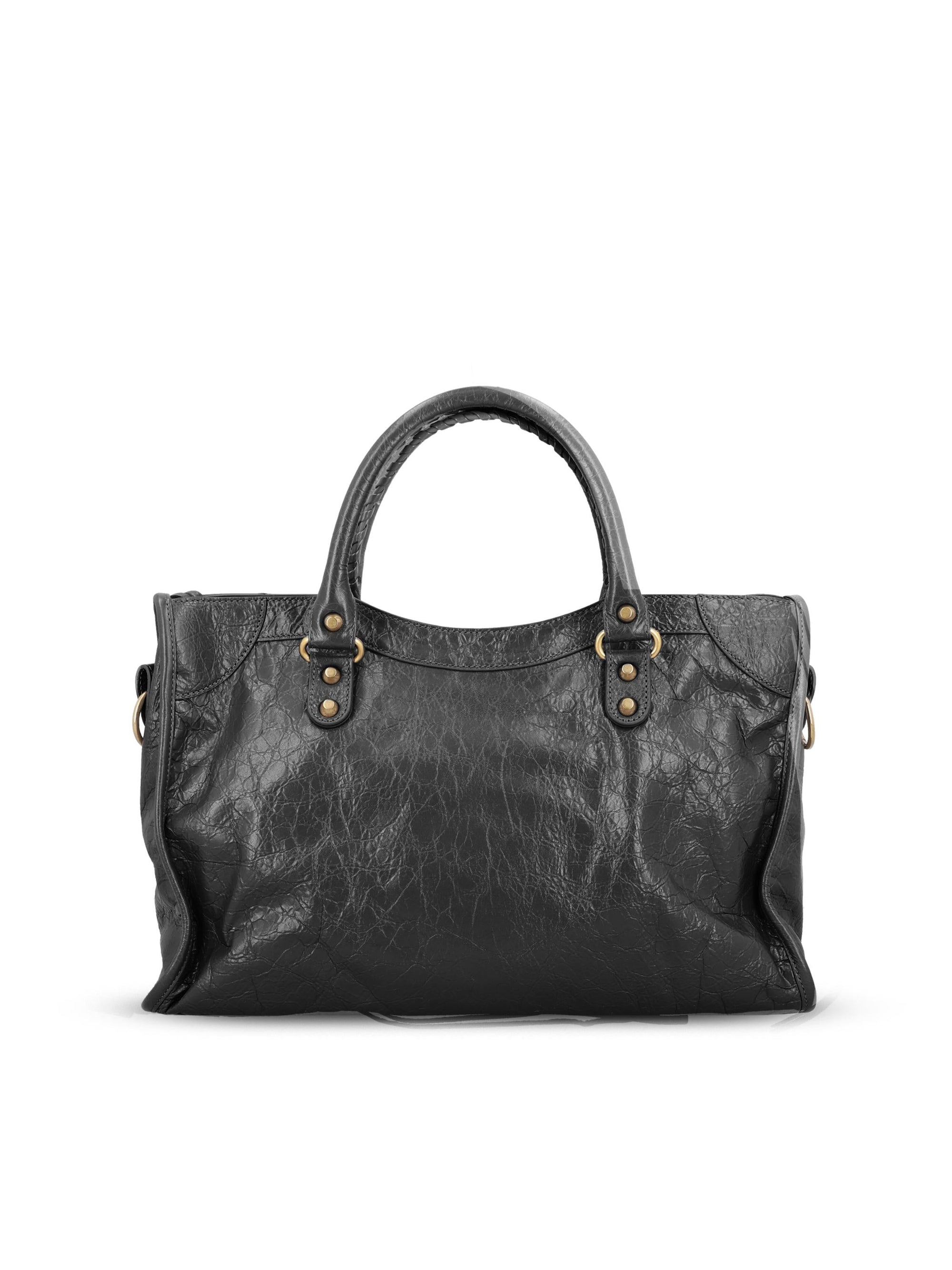 Le City Media Bag Balenciaga оригінал – Купити в Україні – вид ззаду