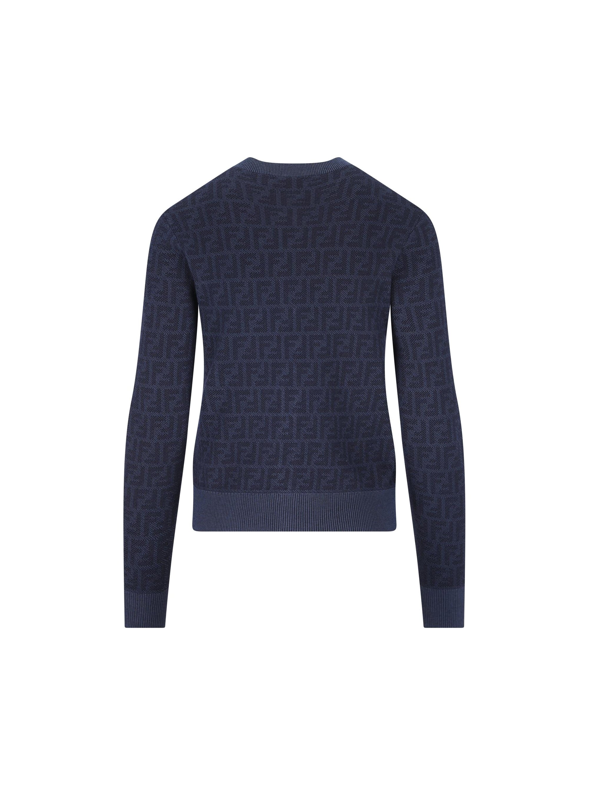 Оригінальна Wool Cardigan Fendi – вид ззаду