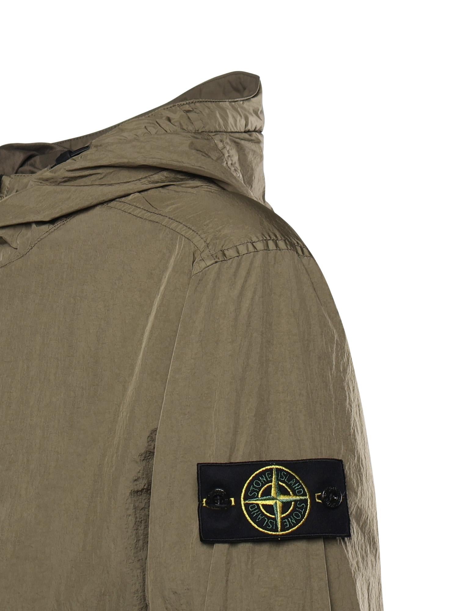 Giacca In Reps DI Nylon Con Logo Stone island оригінал – Купити в Україні – вид ззаду