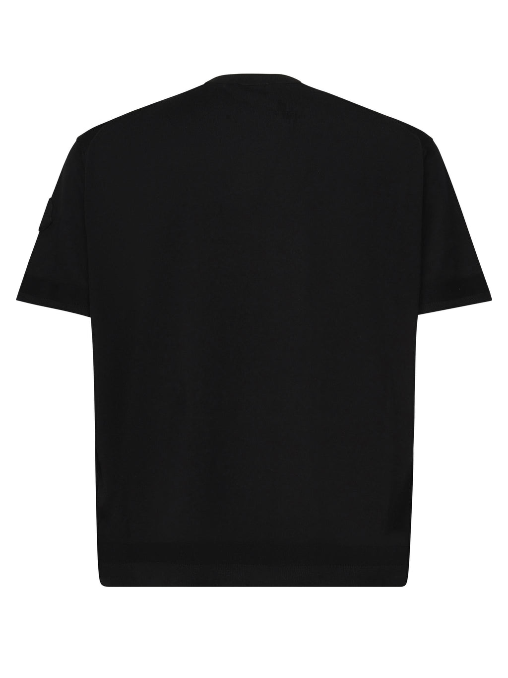 T-Shirt In Cotone Moncler – Гарантія оригінальності – детальний вид