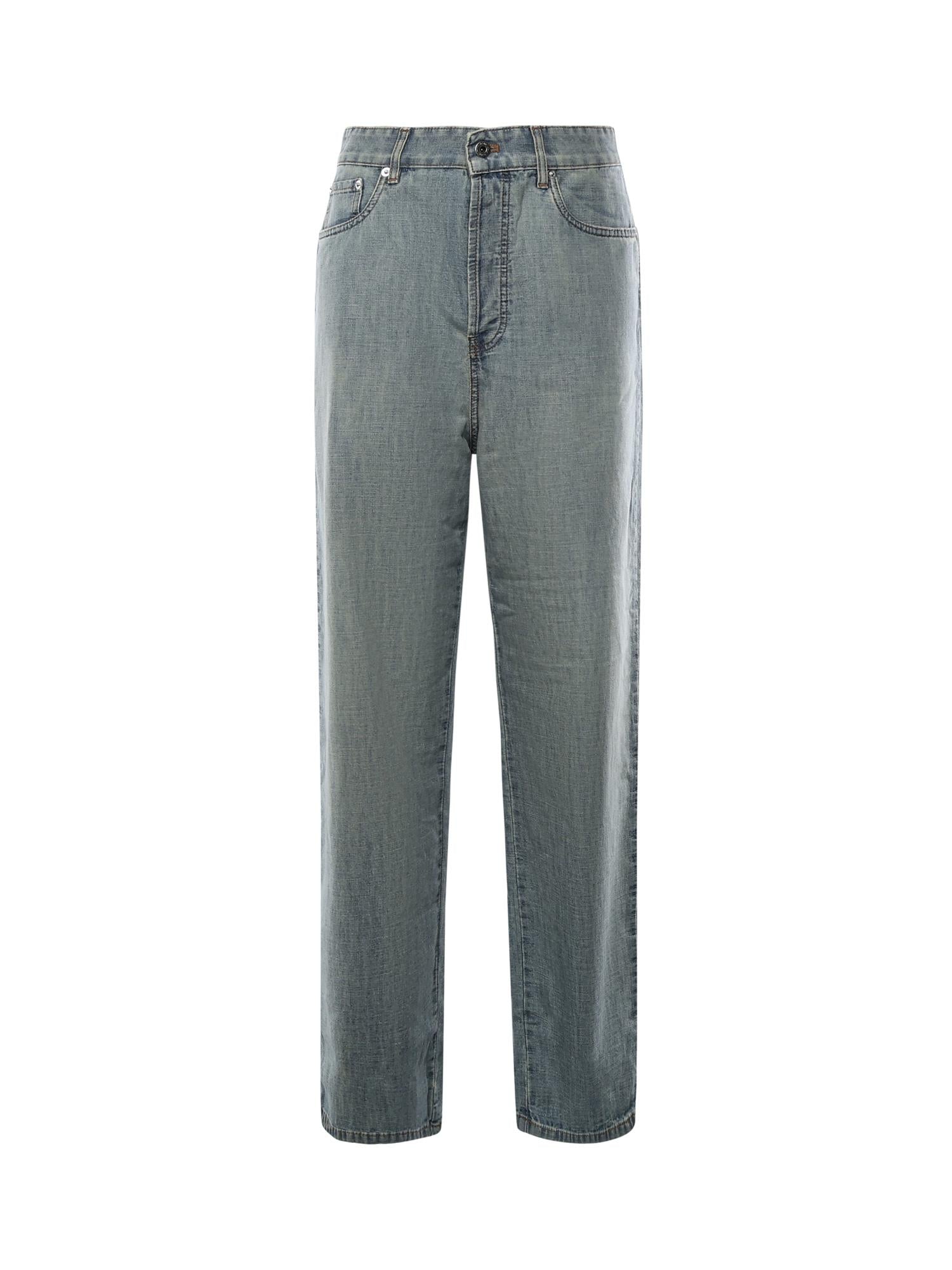 Оригінальна Jeans In Chambray Miu miu – боковий вид