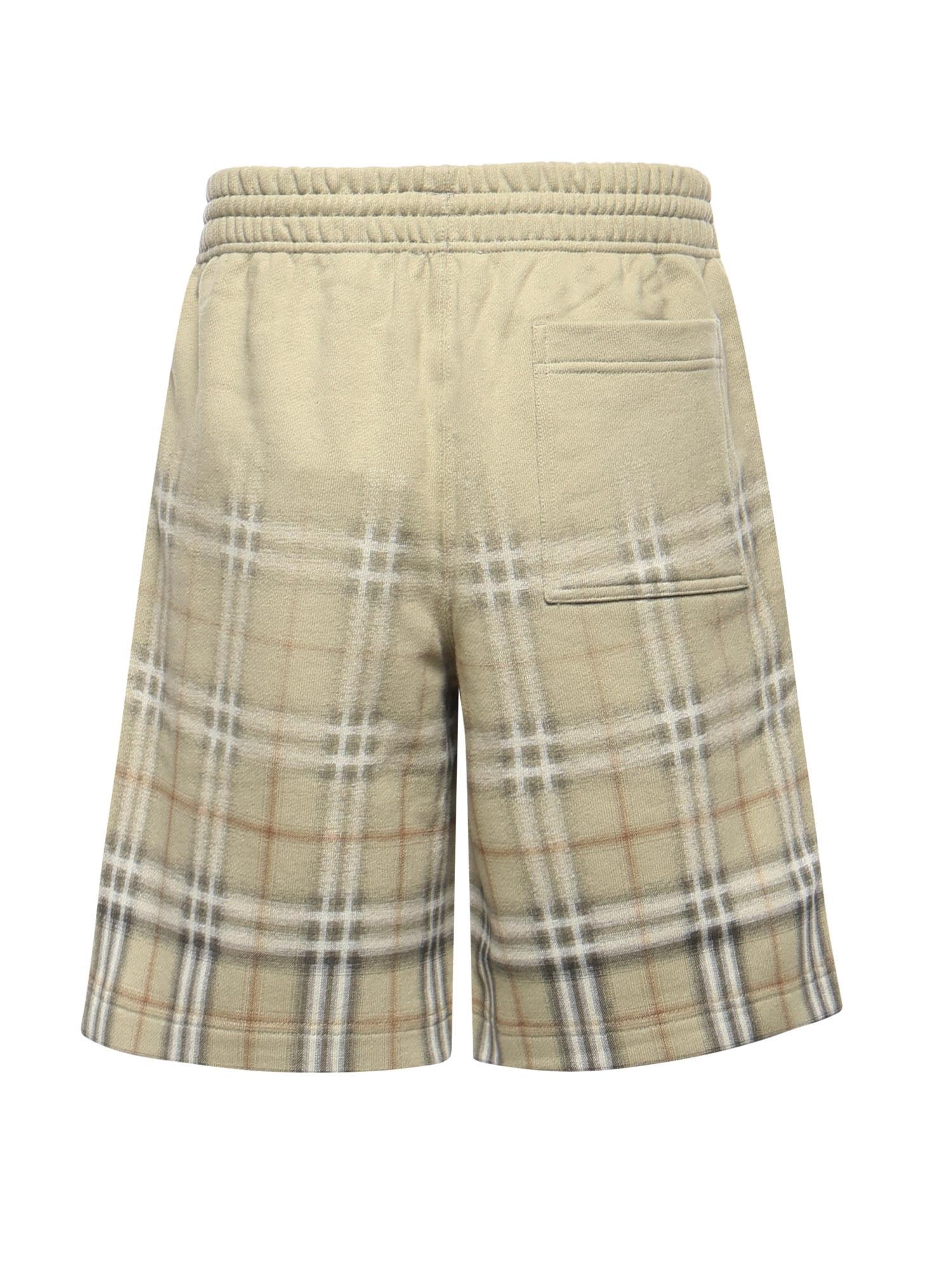 Оригінальна Shorts In Cotone Check Sfumato Burberry – детальний вид