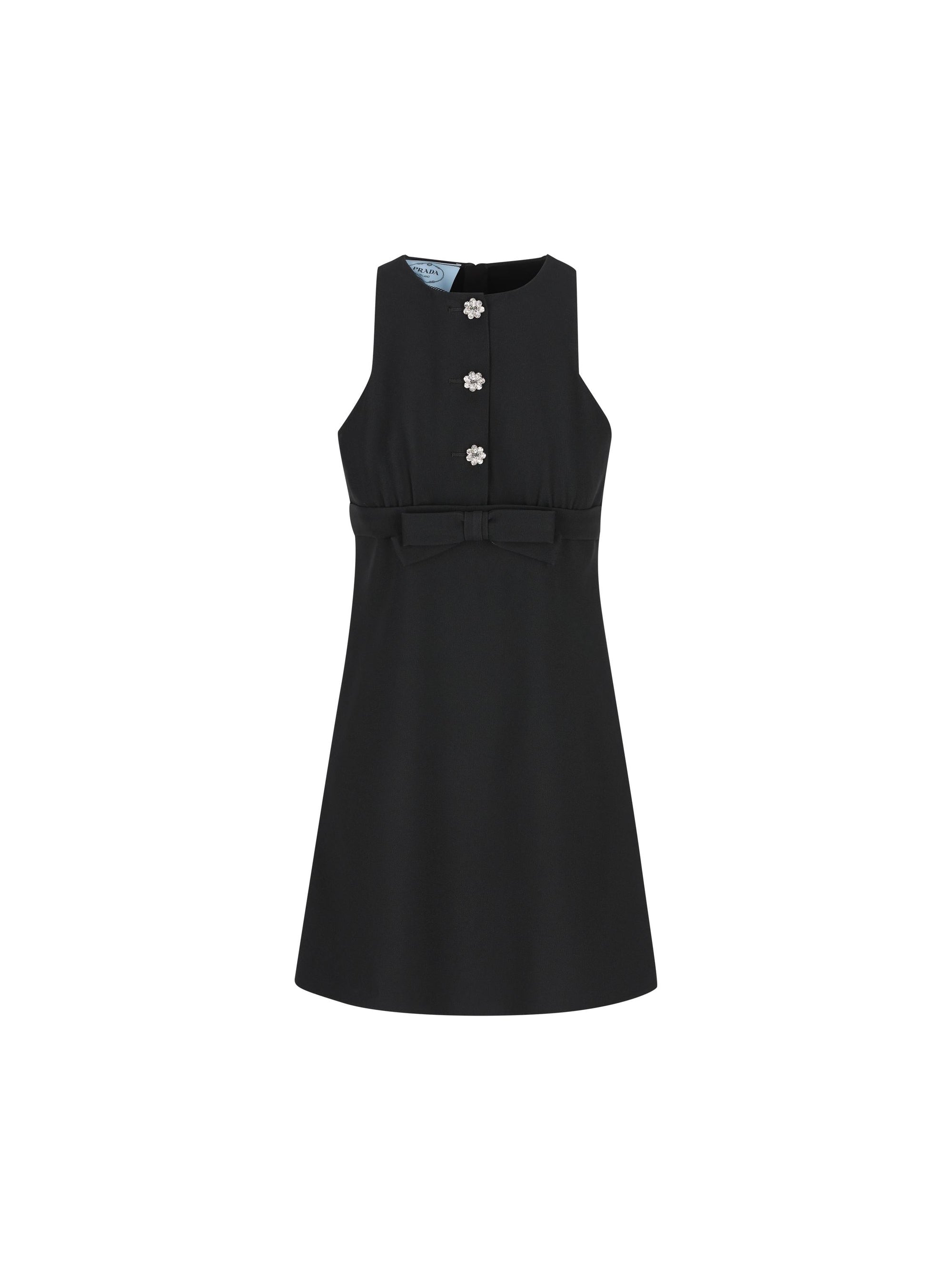 Оригінальна Short Dress In Sablè Prada – боковий вид
