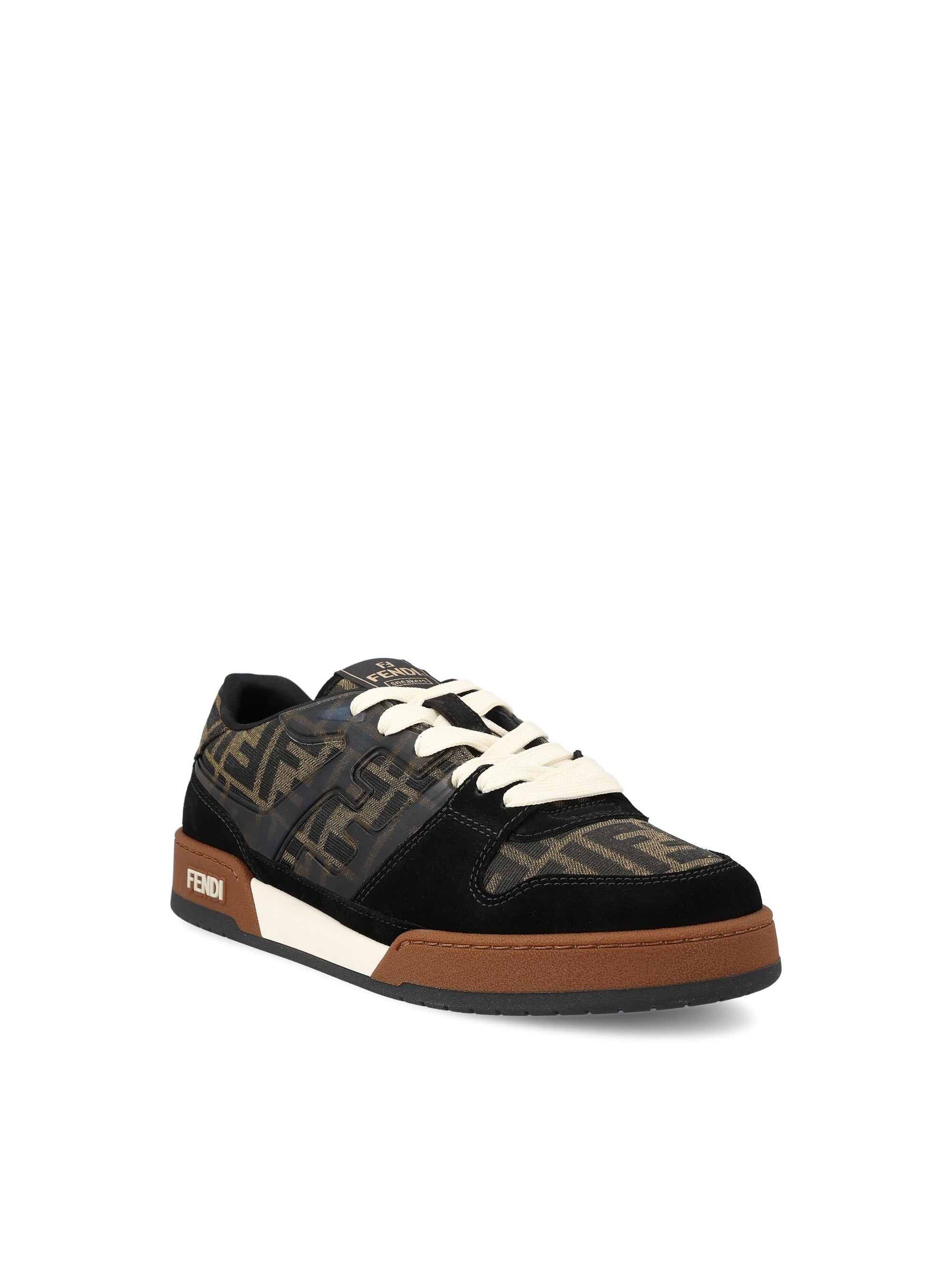 Оригінальна Jacquard Sneakers Fendi – вид ззаду