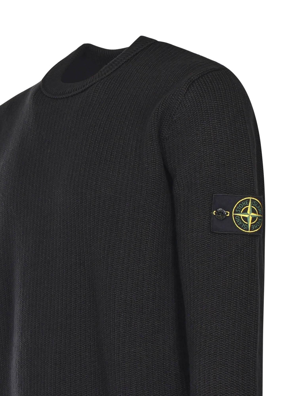 Оригінальна Maglione Con Bordi A Costine Stone island – вид ззаду