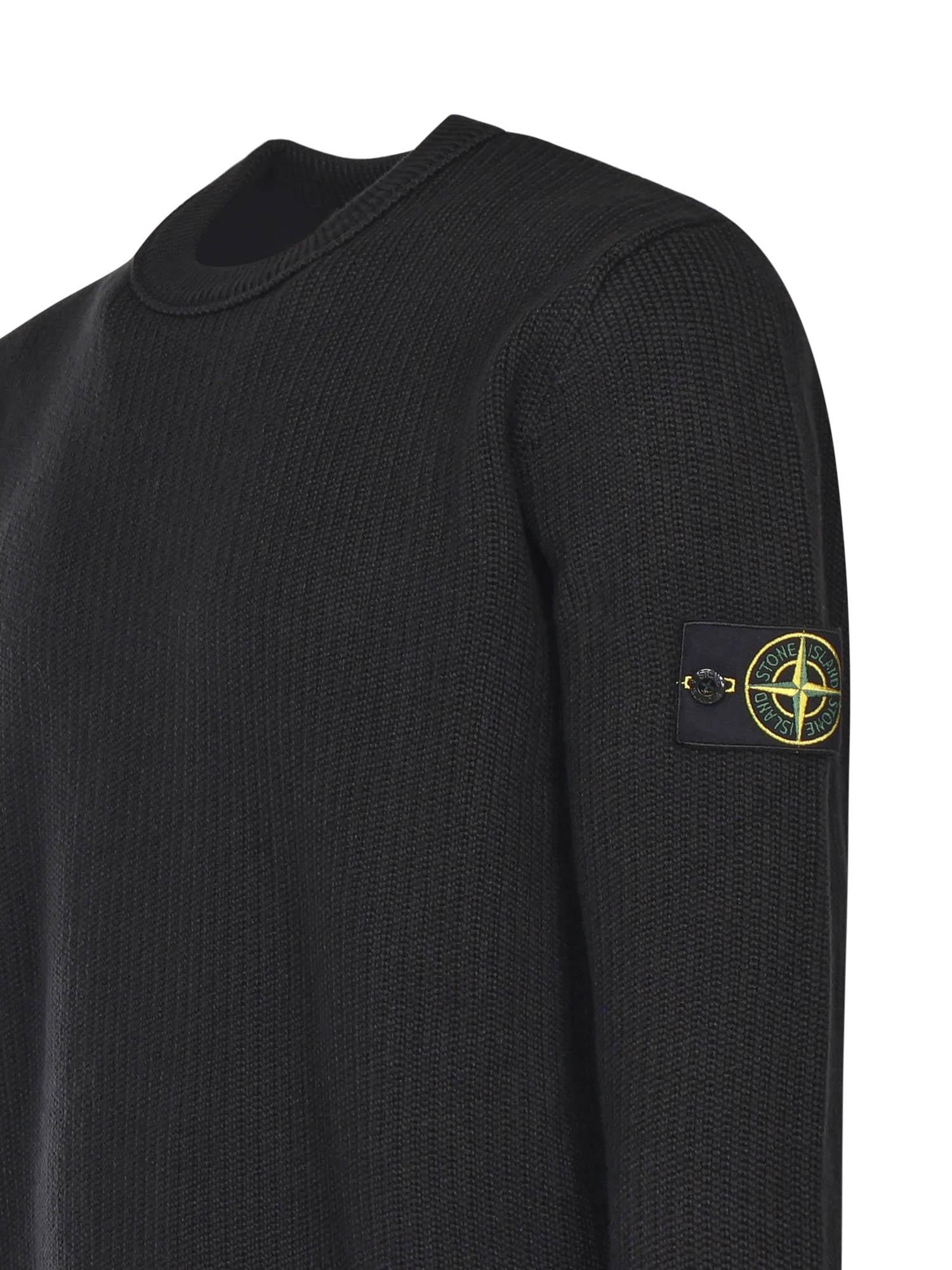 Оригінальна Maglione Con Bordi A Costine Stone island – вид ззаду