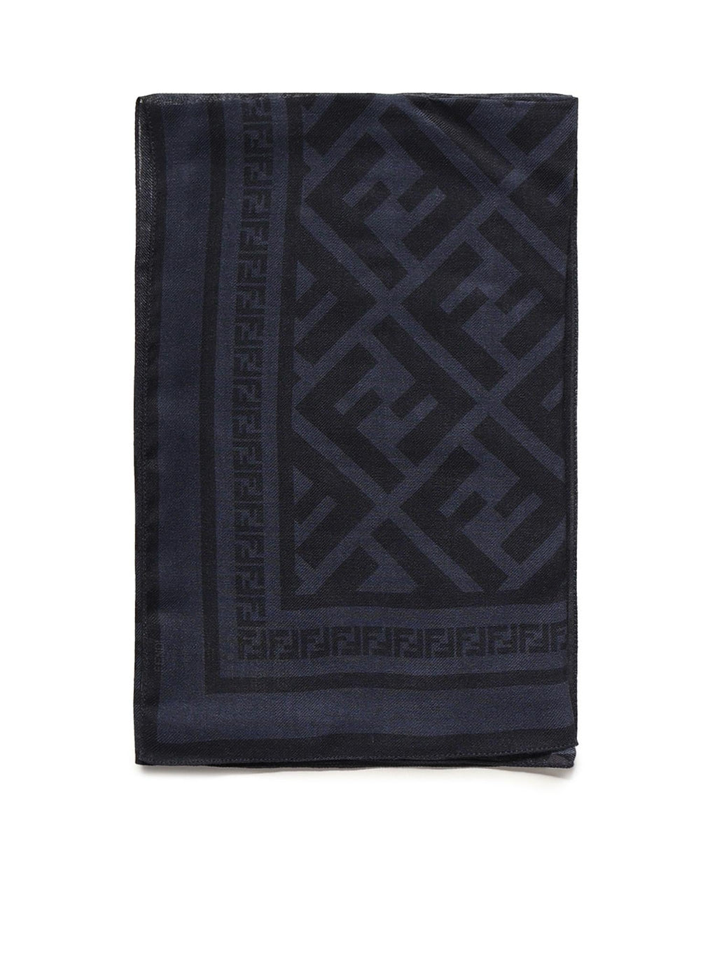 Оригінальна Bandana In Lana E Seta Ff Jacquard Fendi – боковий вид