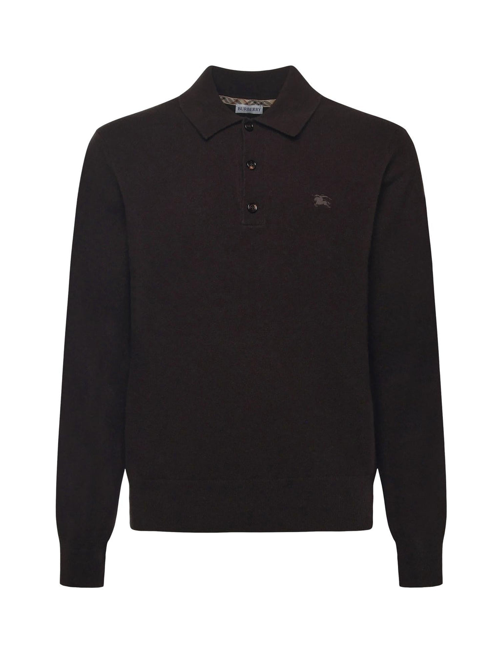 Polo In Misto Cashmere Burberry – Гарантія оригінальності – боковий вид