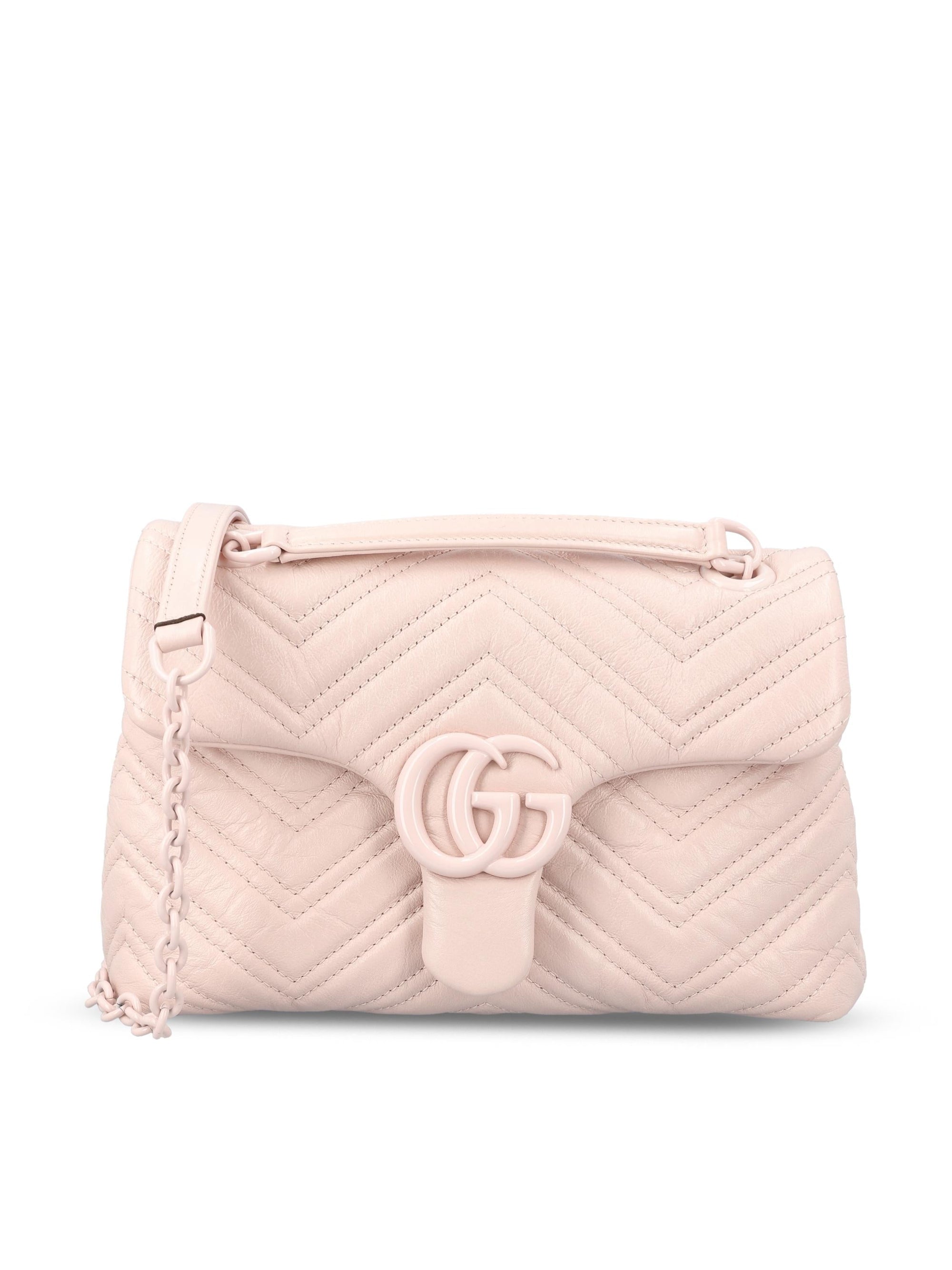 Borsa A Spalla Gg Marmont Piccola Gucci – Гарантія оригінальності – боковий вид