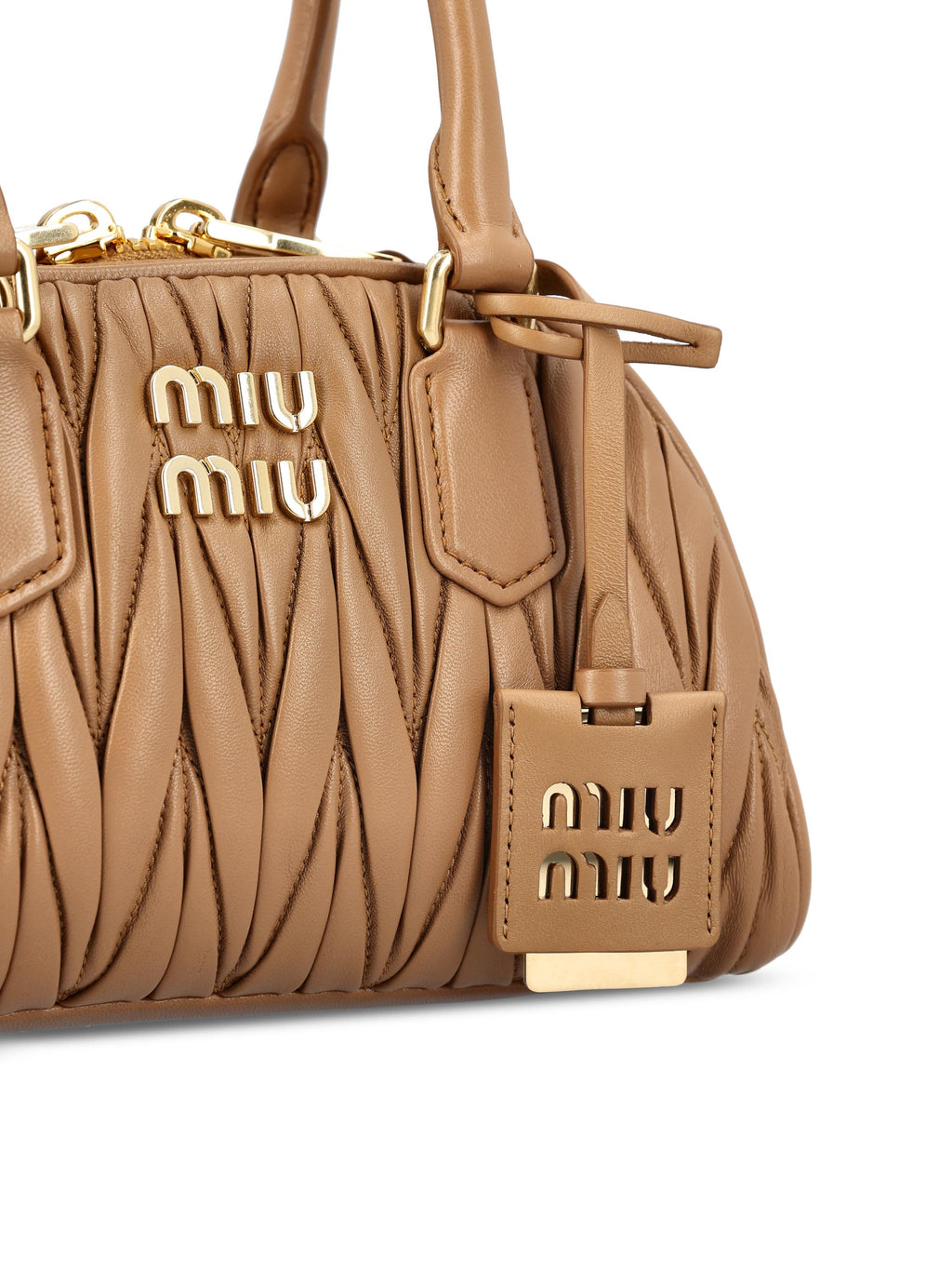 Arcadie Leather Bag Miu miu – Гарантія оригінальності – збільшений вид