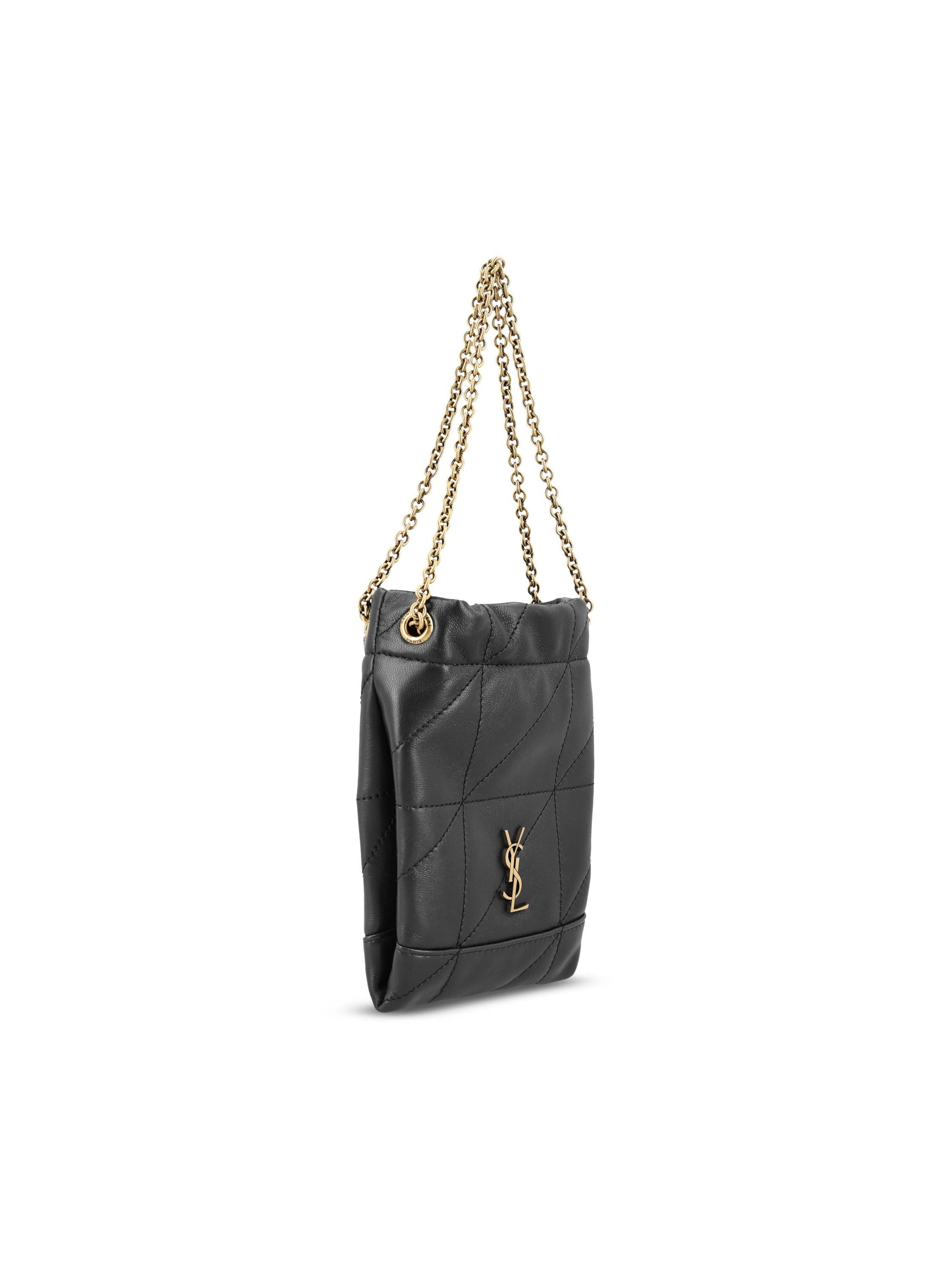 Jamie Pouch Bag In Leather Saint laurent оригінал – Купити в Україні – детальний вид