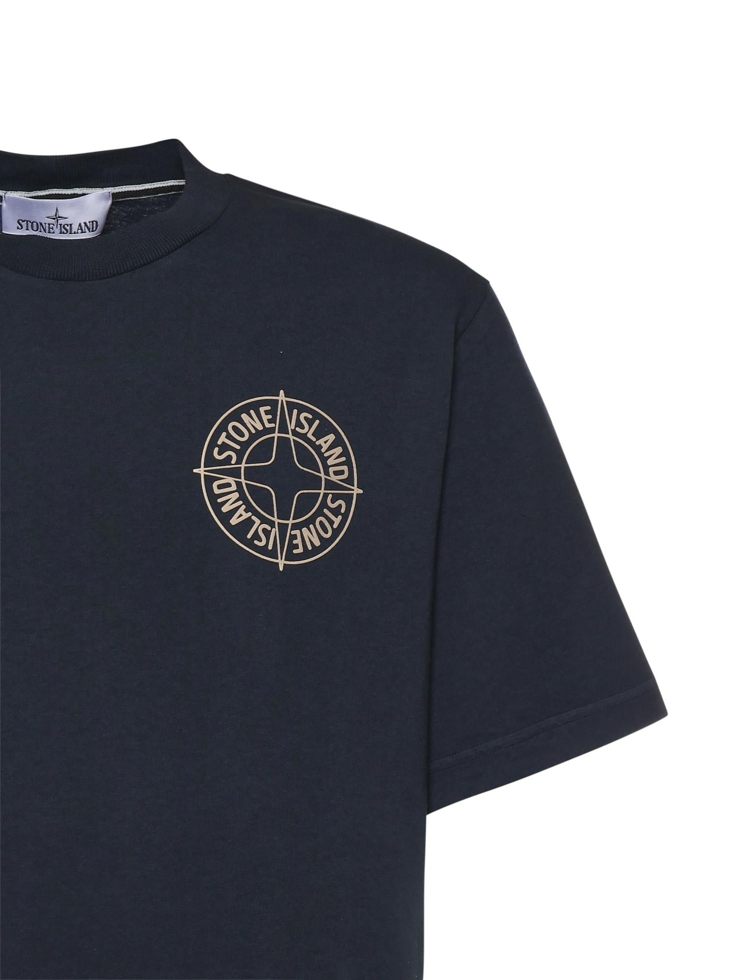 T-Shirt Con Stampa Stone Stone island оригінал – Купити в Україні – вид ззаду