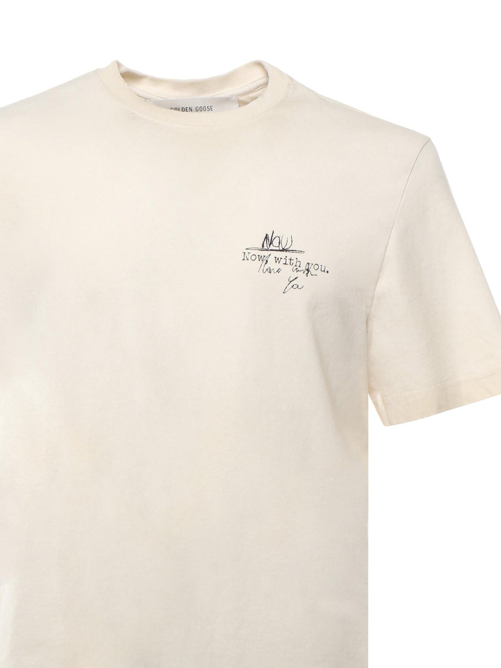 T-Shirt Journeys Con Stampa Golden goose – Гарантія оригінальності – вид ззаду