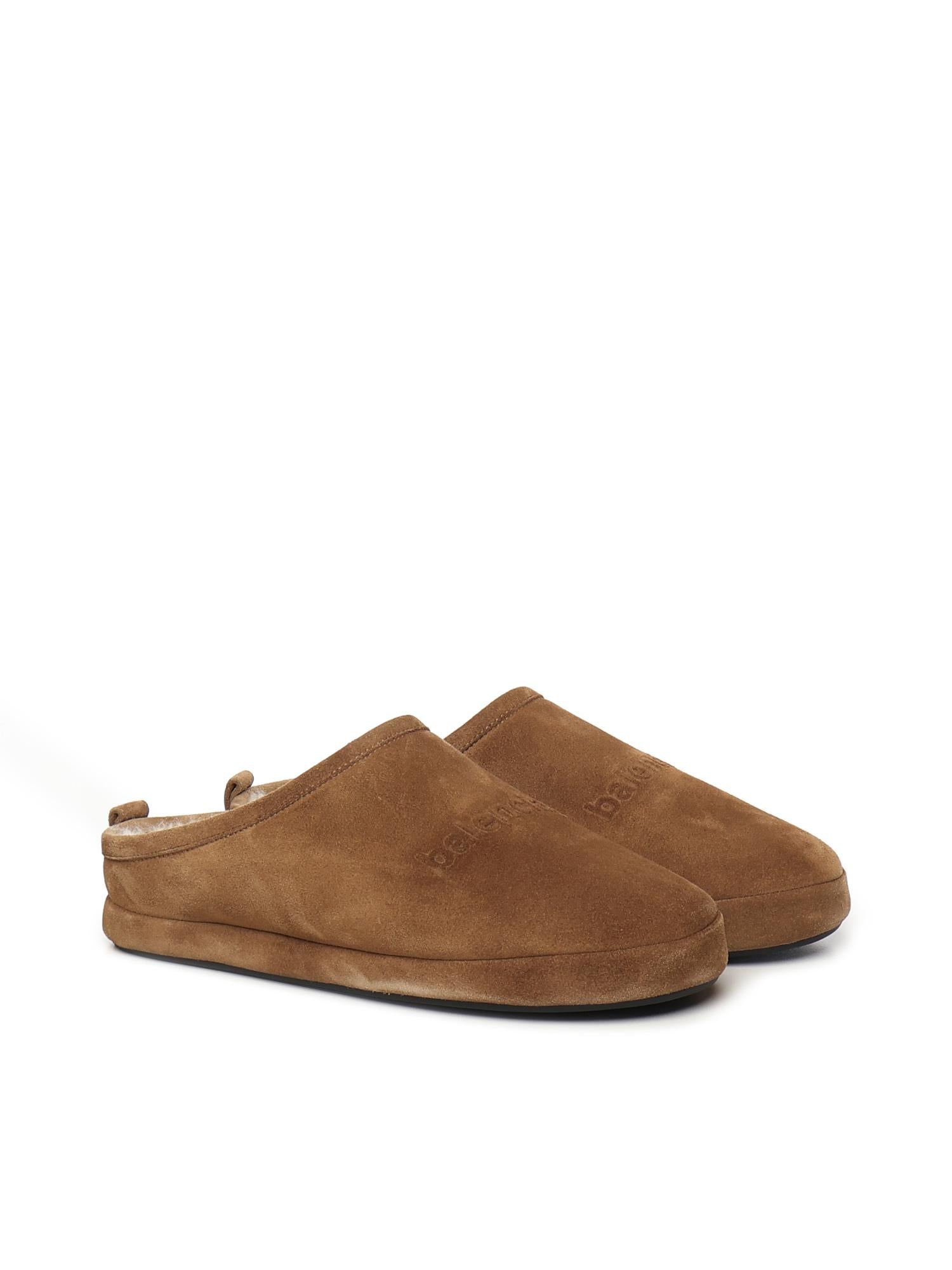 Оригінальна Slipper Alaska Con Logo Balenciaga – вид ззаду
