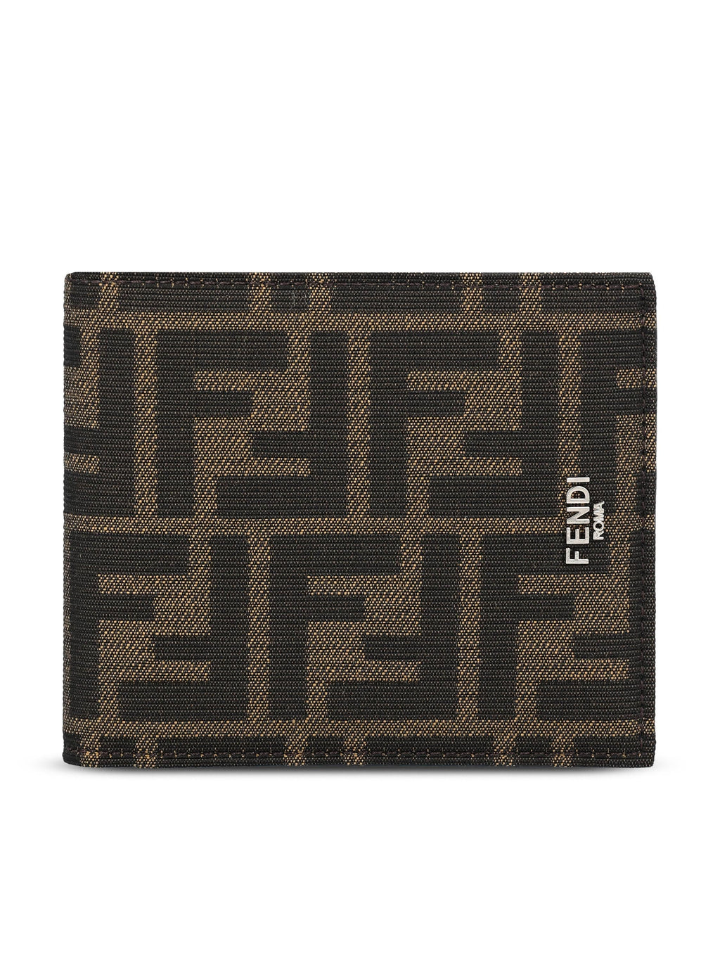 Оригінальна Portafoglio Ff Jacquard Fendi – боковий вид